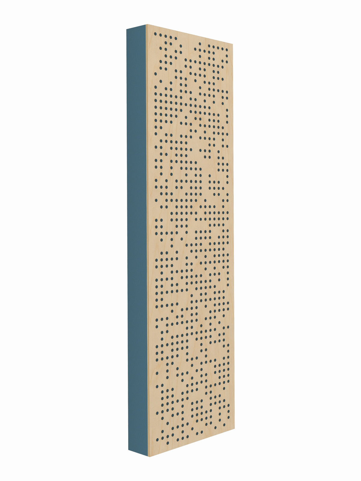 Pulse Scatter Face Broadband Acoustic Panel - Live - 2 x 7' - Quarry Blue