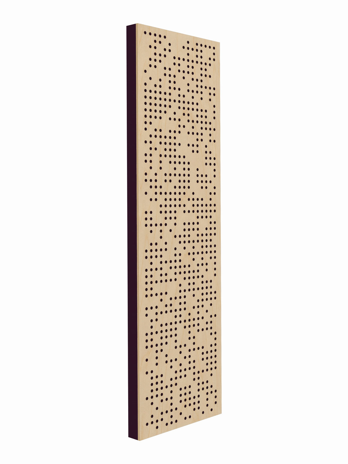 Pulse Scatter Face Mid / High Acoustic Panel - Live - 2 x 7' - Aubergine