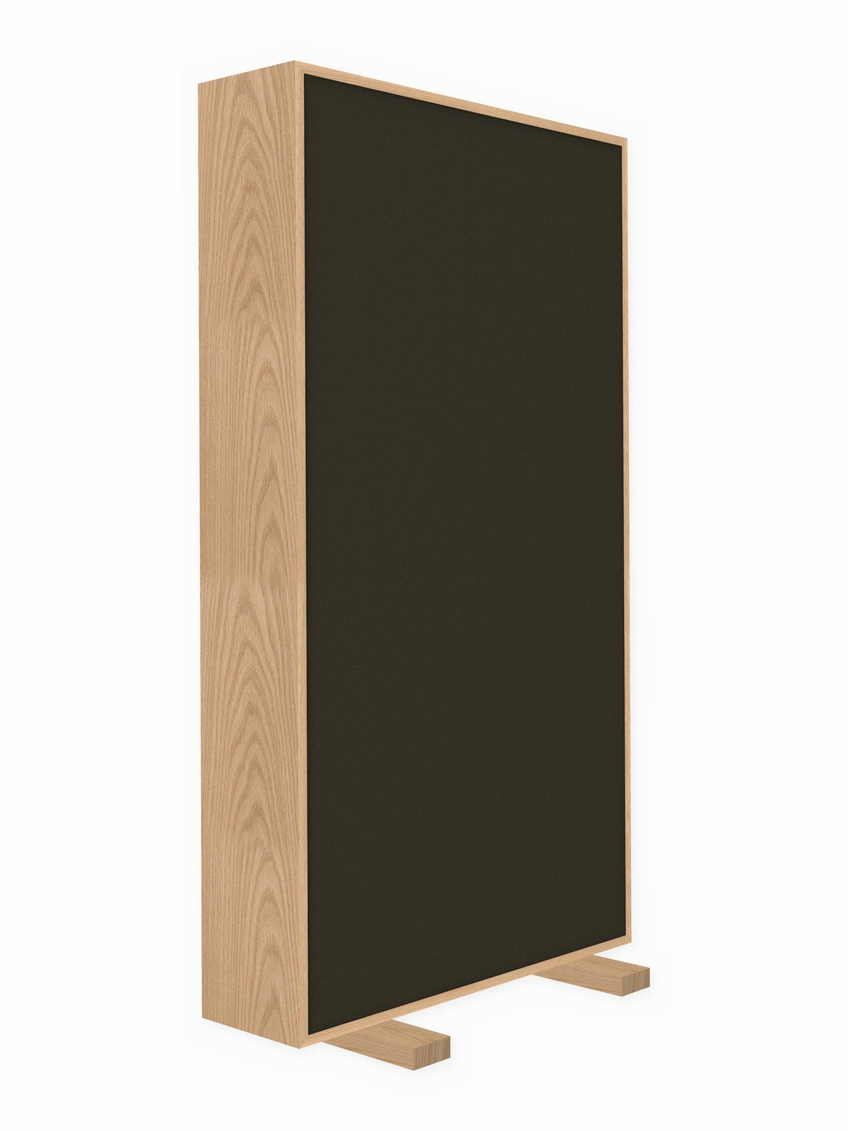 Red oak free-standing gobo panel, 3 x 6 ft, Guilford of Maine Anchorage in Fossil