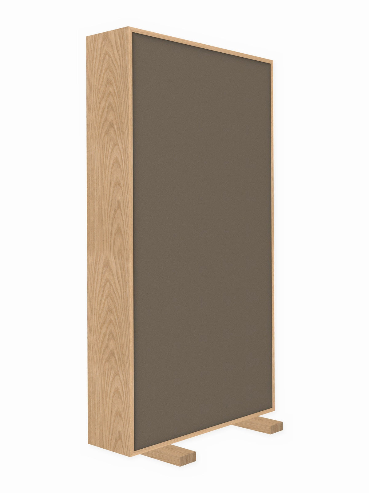 Red oak free-standing gobo panel, 3 x 6 ft, Guilford of Maine Anchorage in Goose