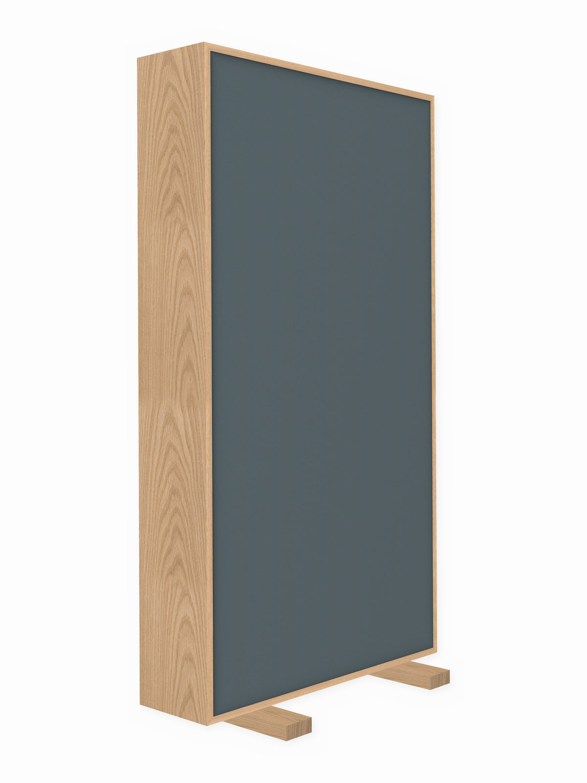 Red oak free-standing gobo panel, 3 x 6 ft, Guilford of Maine Anchorage in Wolf
