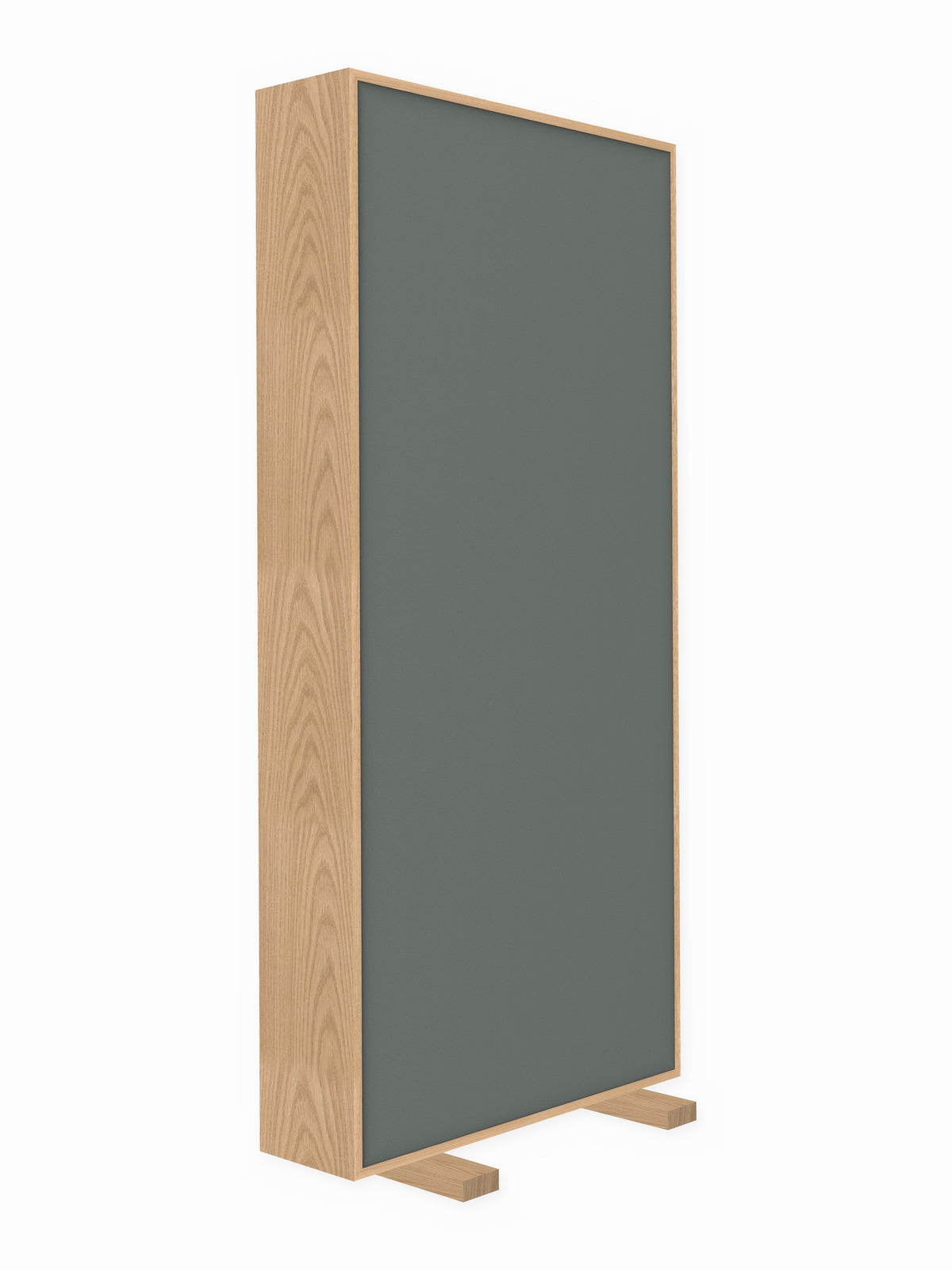 Red oak free-standing gobo panel, 3 x 7 ft, Guilford of Maine Anchorage in Asteroid