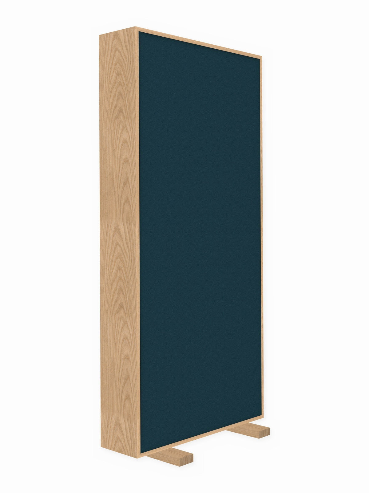 Red oak free-standing gobo panel, 3 x 7 ft, Guilford of Maine Anchorage in Deep Water