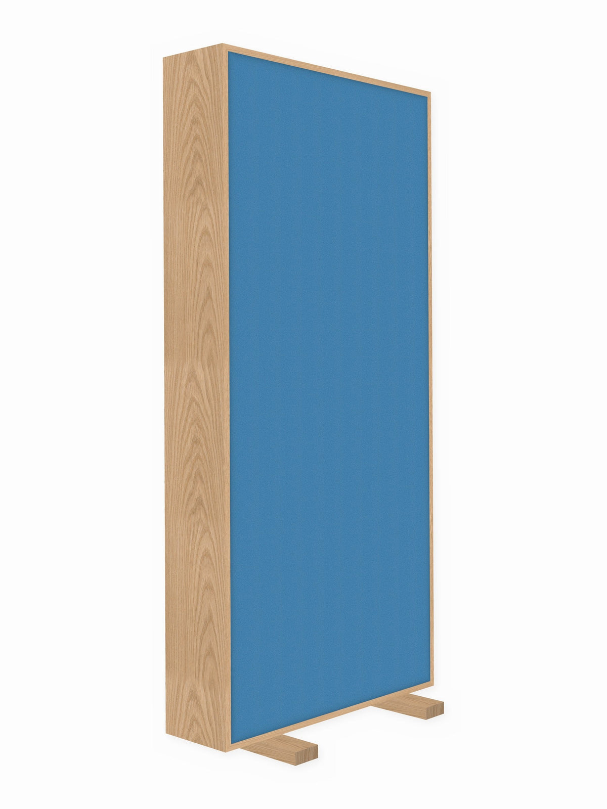 Red oak free-standing gobo panel, 3 x 7 ft, Guilford of Maine Anchorage in Pool