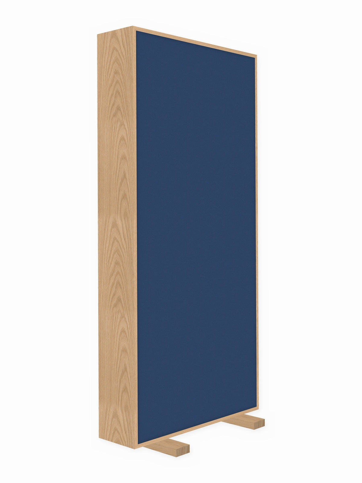 Red oak free-standing gobo panel, 3 x 7 ft, Guilford of Maine Anchorage in Thistle