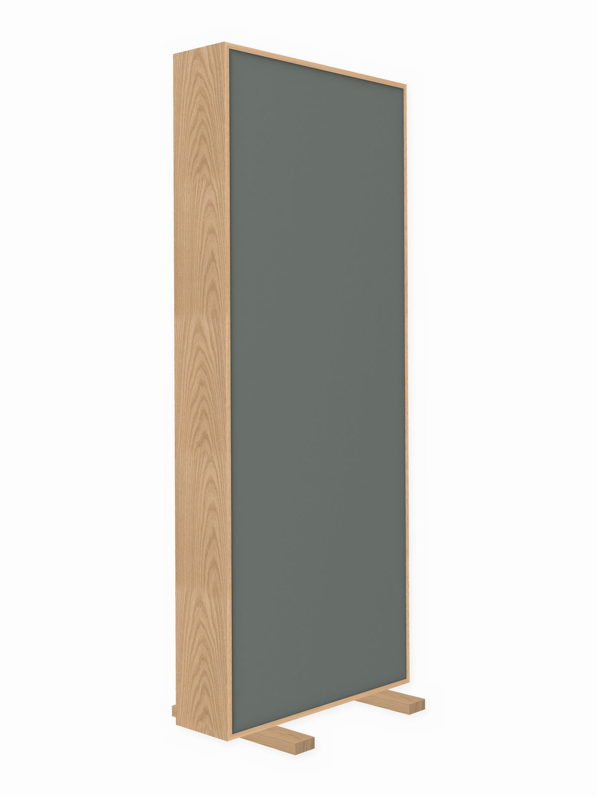 Red oak free-standing gobo panel, 3 x 8 ft, Guilford of Maine Anchorage in Asteroid