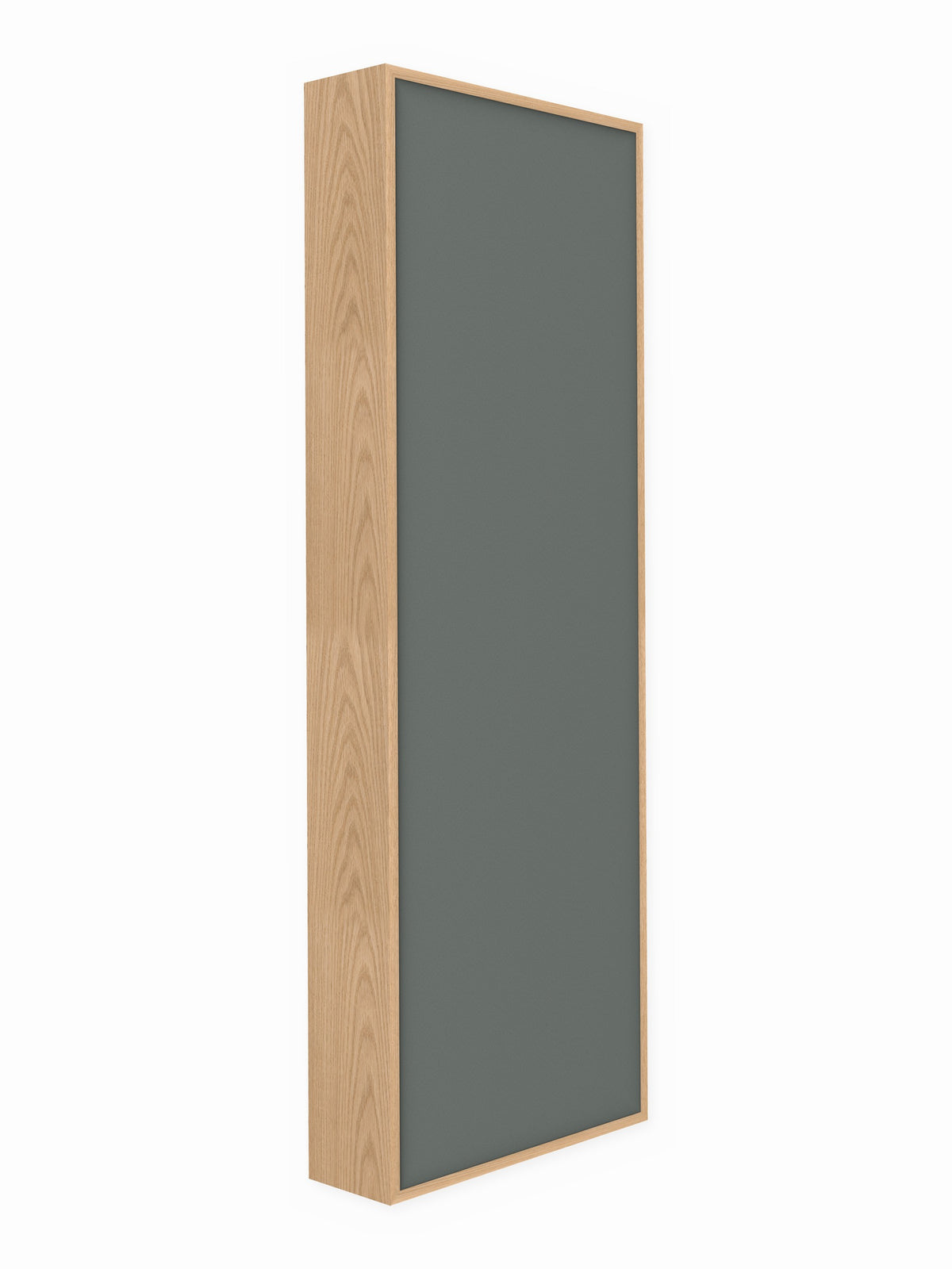 Red oak wood framed acoustic panel, 2 x 6 ft, Guilford of Maine Anchorage in Asteroid