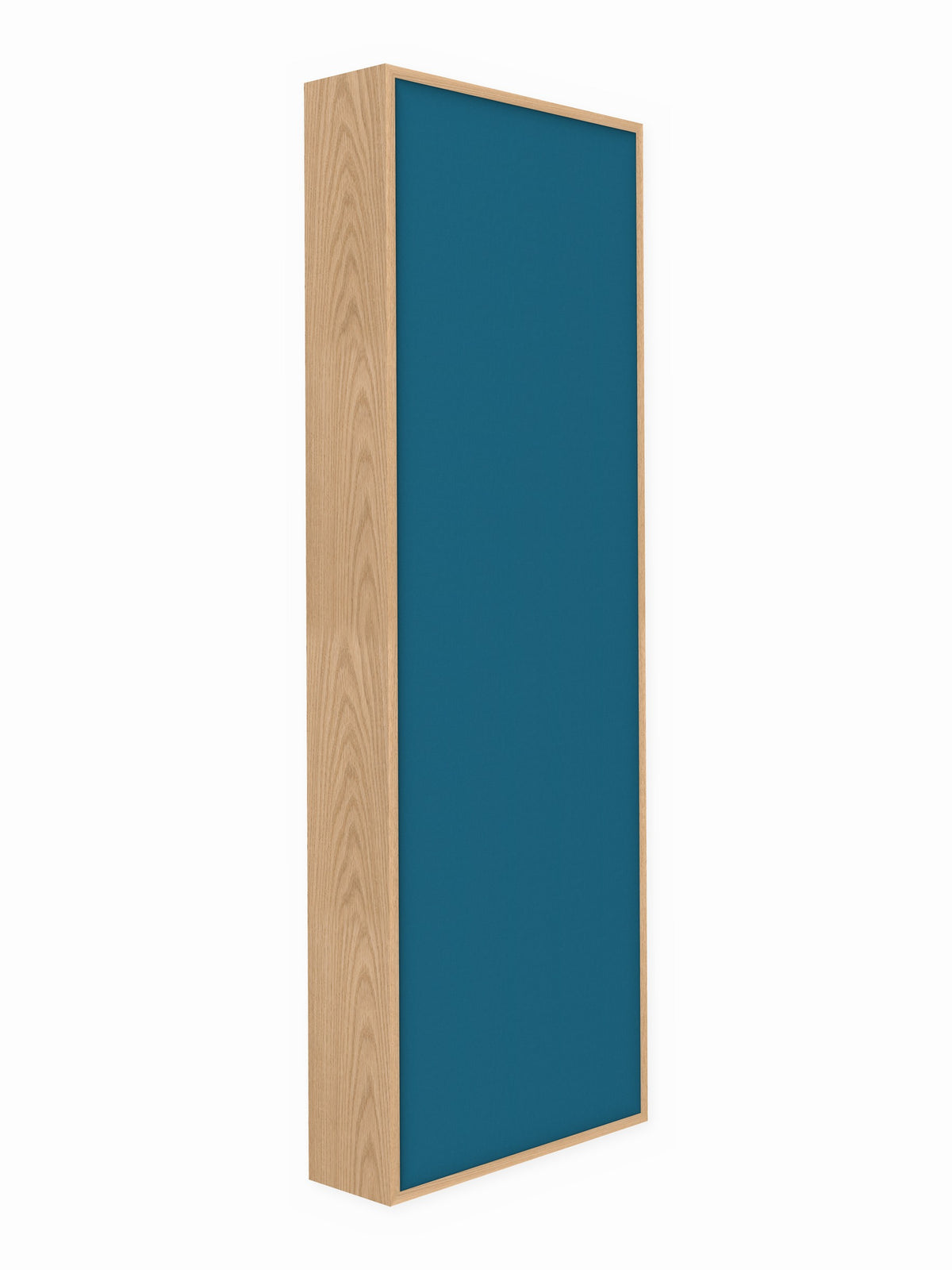 Red oak wood framed acoustic panel, 2 x 6 ft, Guilford of Maine Anchorage in Bay
