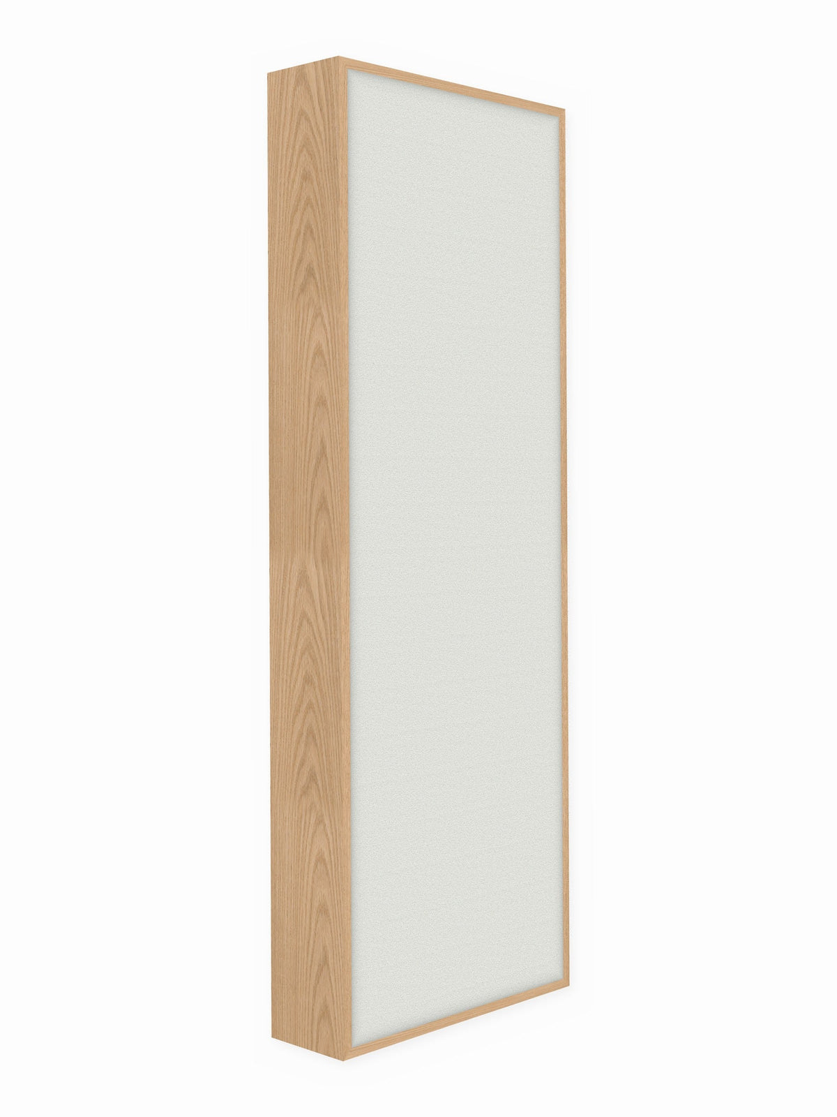 Red oak wood framed acoustic panel, 2 x 6 ft, Guilford of Maine Anchorage in Drift
