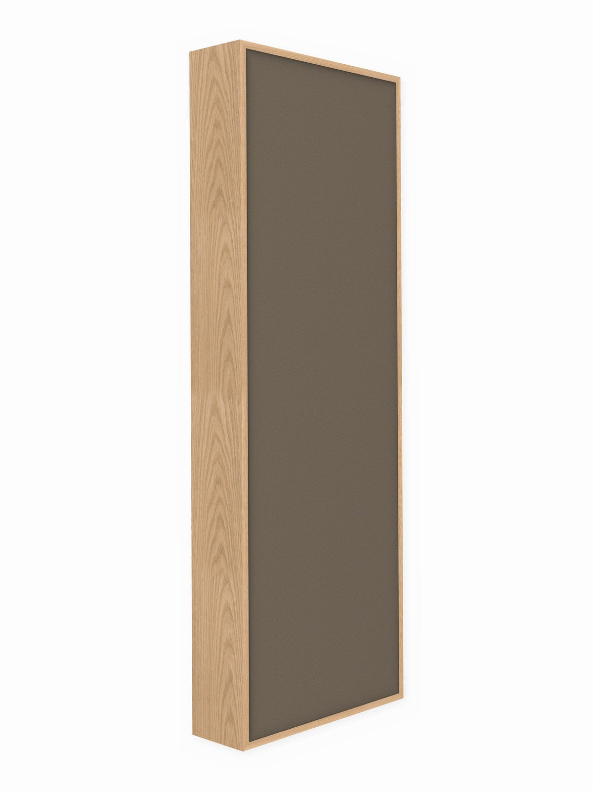 Red oak wood framed acoustic panel, 2 x 6 ft, Guilford of Maine Anchorage in Goose