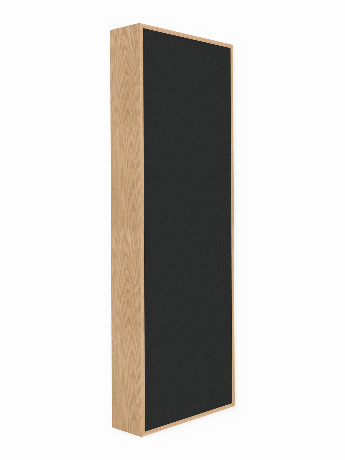 Red oak wood framed acoustic panel, 2 x 6 ft, Guilford of Maine Anchorage in Onyx