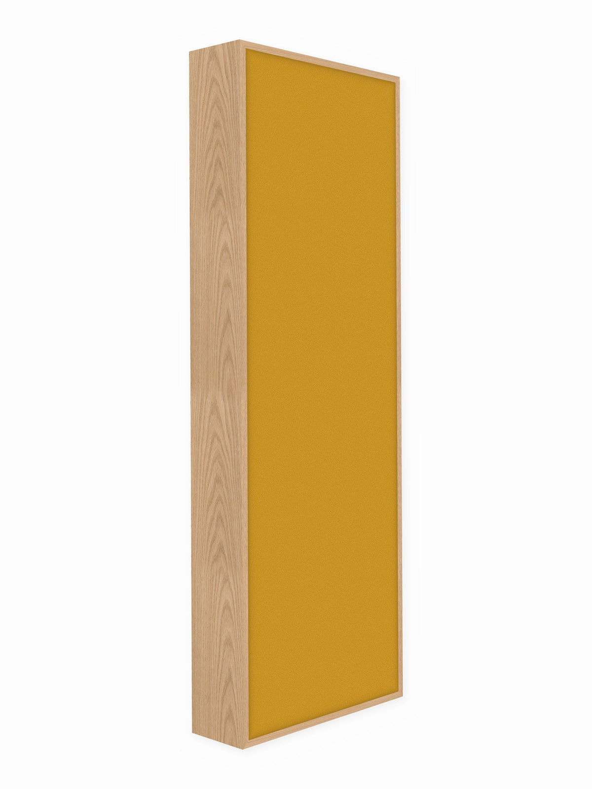 Red oak wood framed acoustic panel, 2 x 6 ft, Guilford of Maine Anchorage in Sunshine
