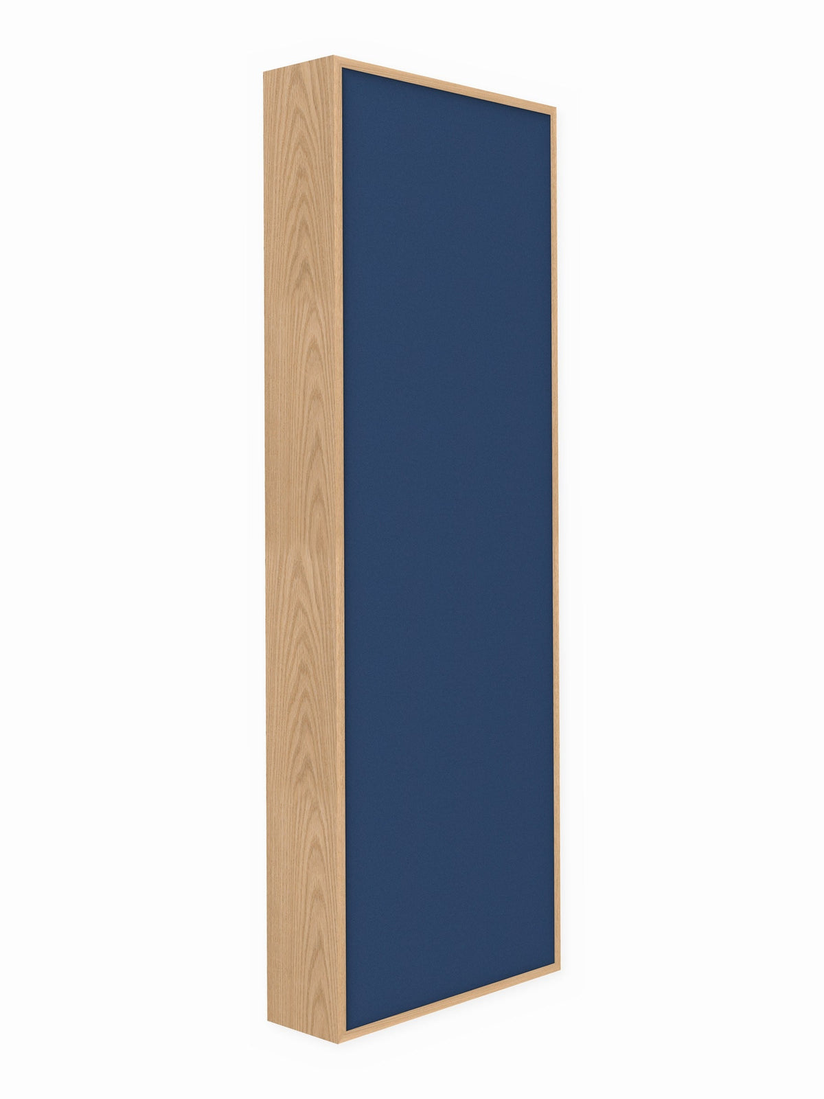Red oak wood framed acoustic panel, 2 x 6 ft, Guilford of Maine Anchorage in Thistle