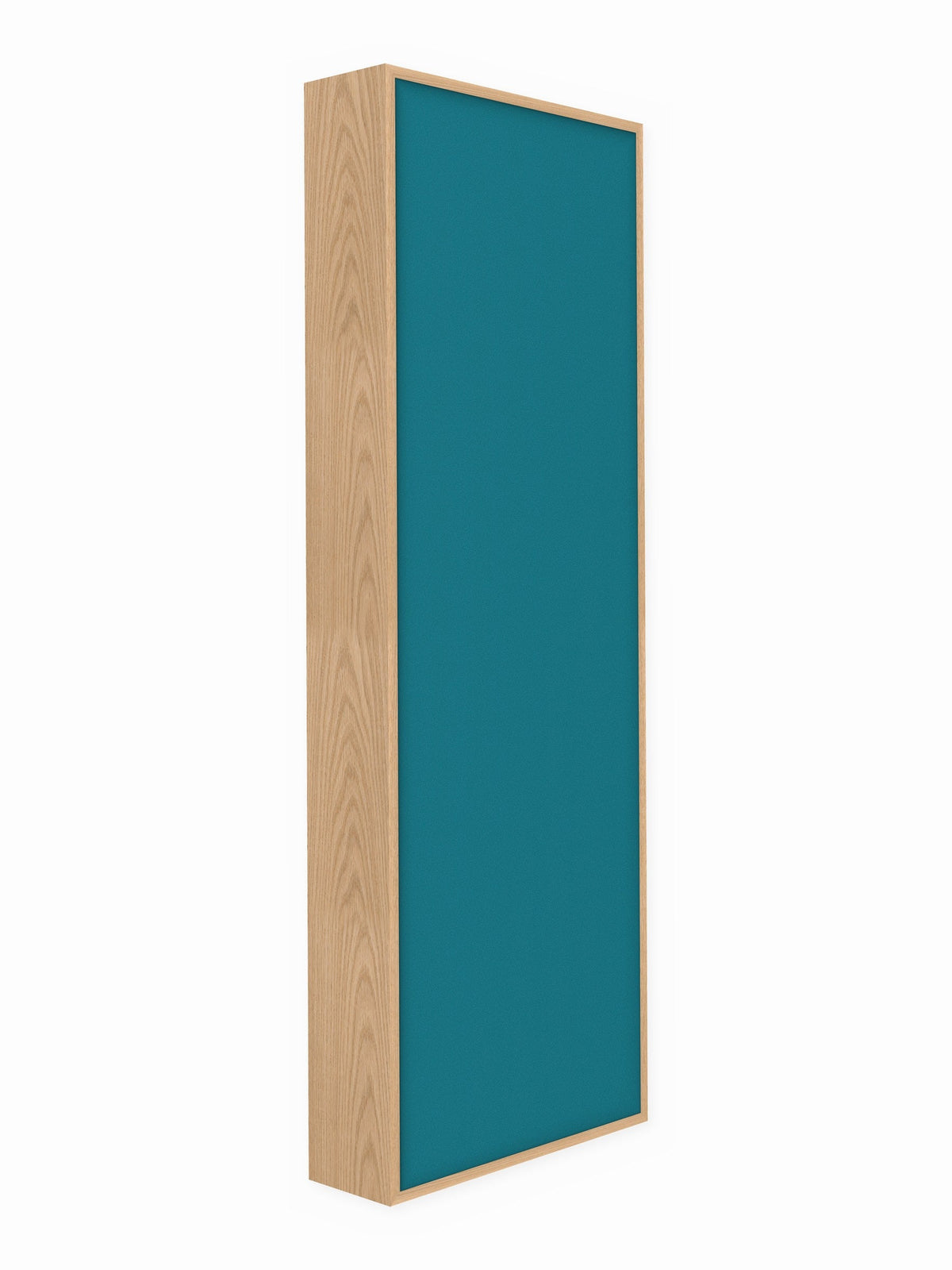 Red oak wood framed acoustic panel, 2 x 6 ft, Guilford of Maine Anchorage in Waterfall