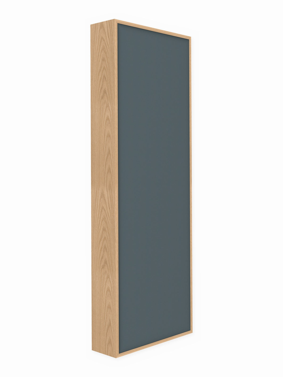 Red oak wood framed acoustic panel, 2 x 6 ft, Guilford of Maine Anchorage in Wolf
