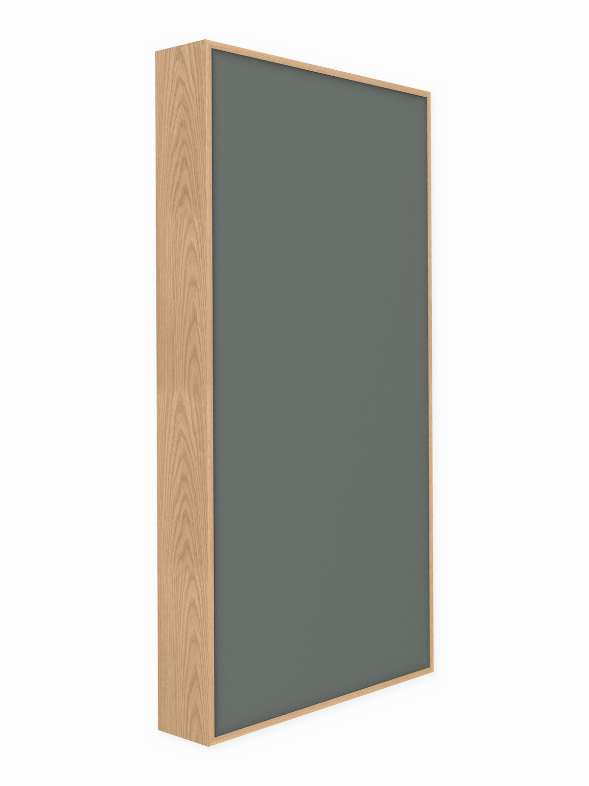 Red oak wood framed acoustic panel, 3 x 6 ft, Guilford of Maine Anchorage in Asteroid