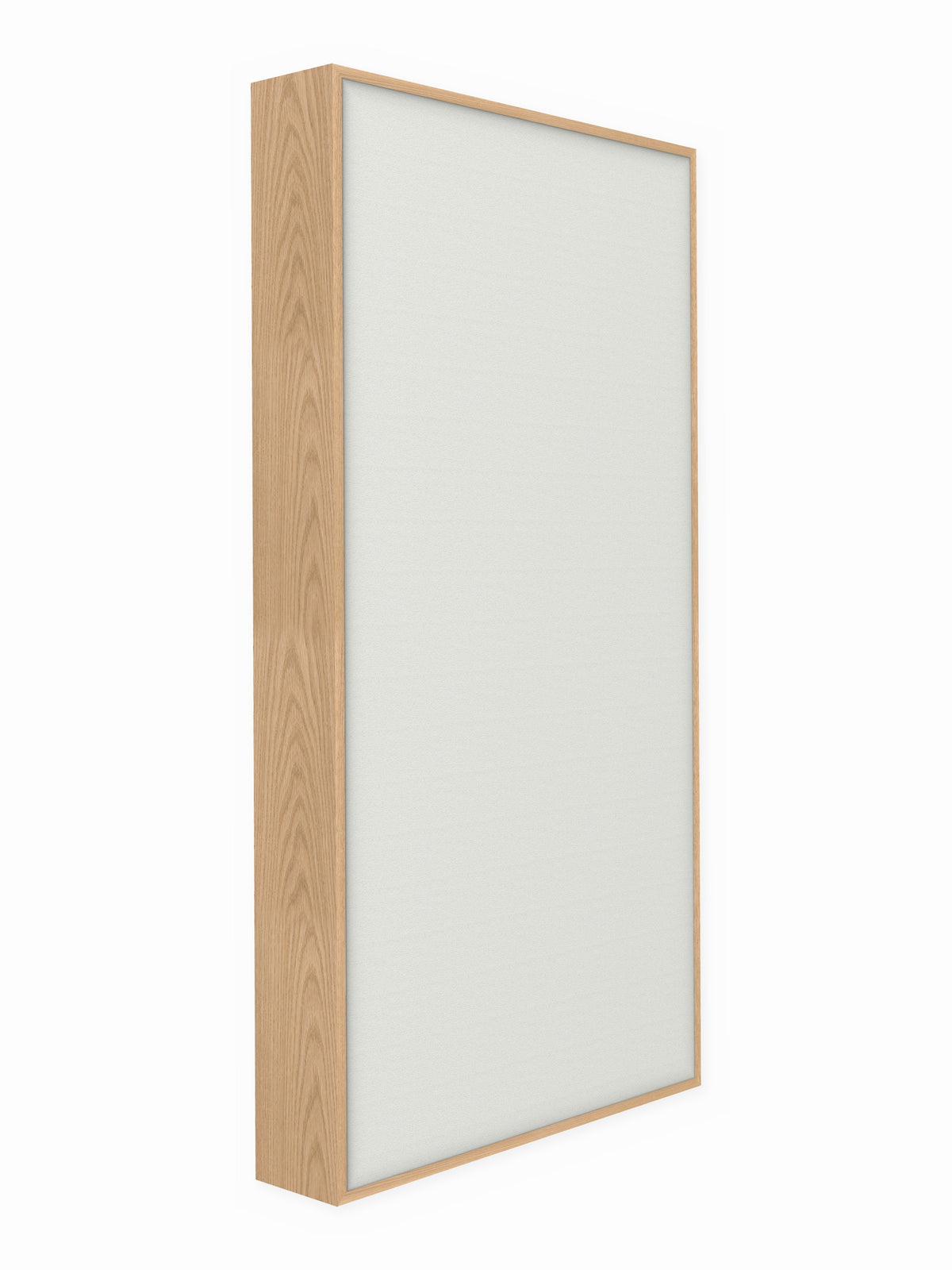 Red oak wood framed acoustic panel, 3 x 6 ft, Guilford of Maine Anchorage in Drift