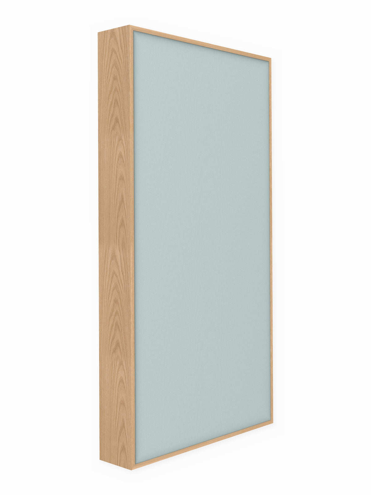 Red oak wood framed acoustic panel, 3 x 6 ft, Guilford of Maine Anchorage in Foam