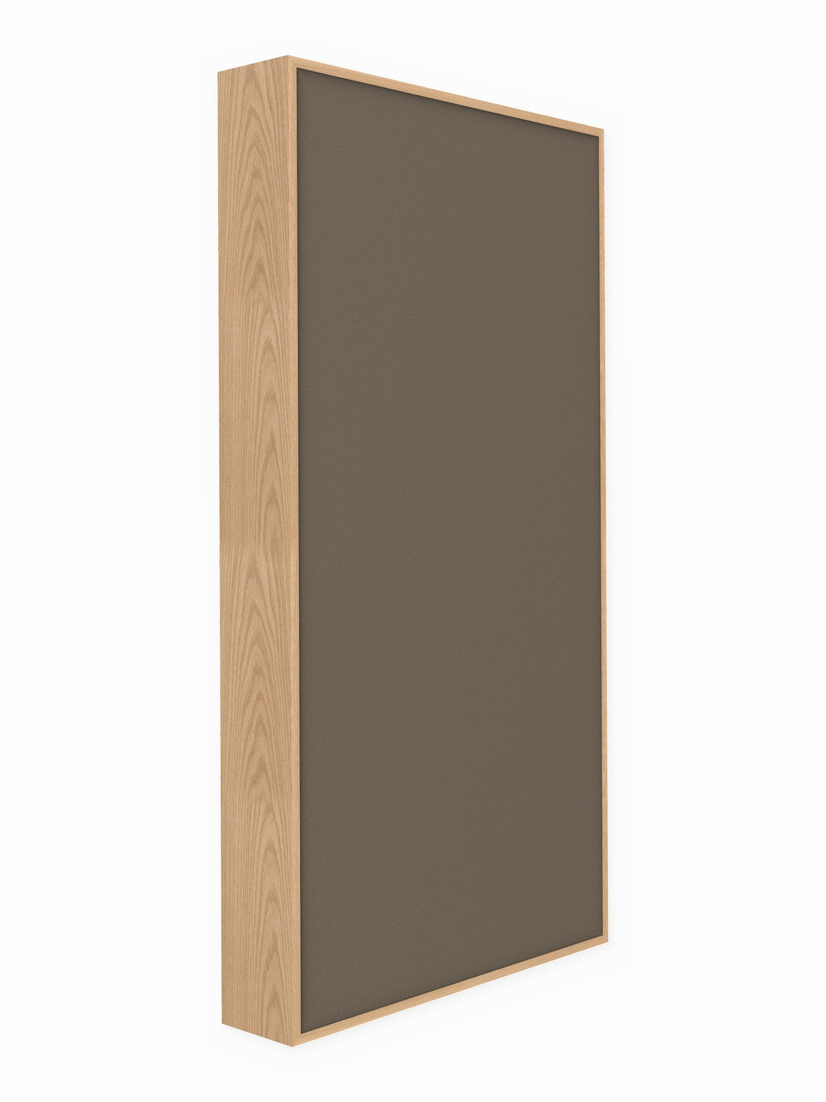 Red oak wood framed acoustic panel, 3 x 6 ft, Guilford of Maine Anchorage in Goose