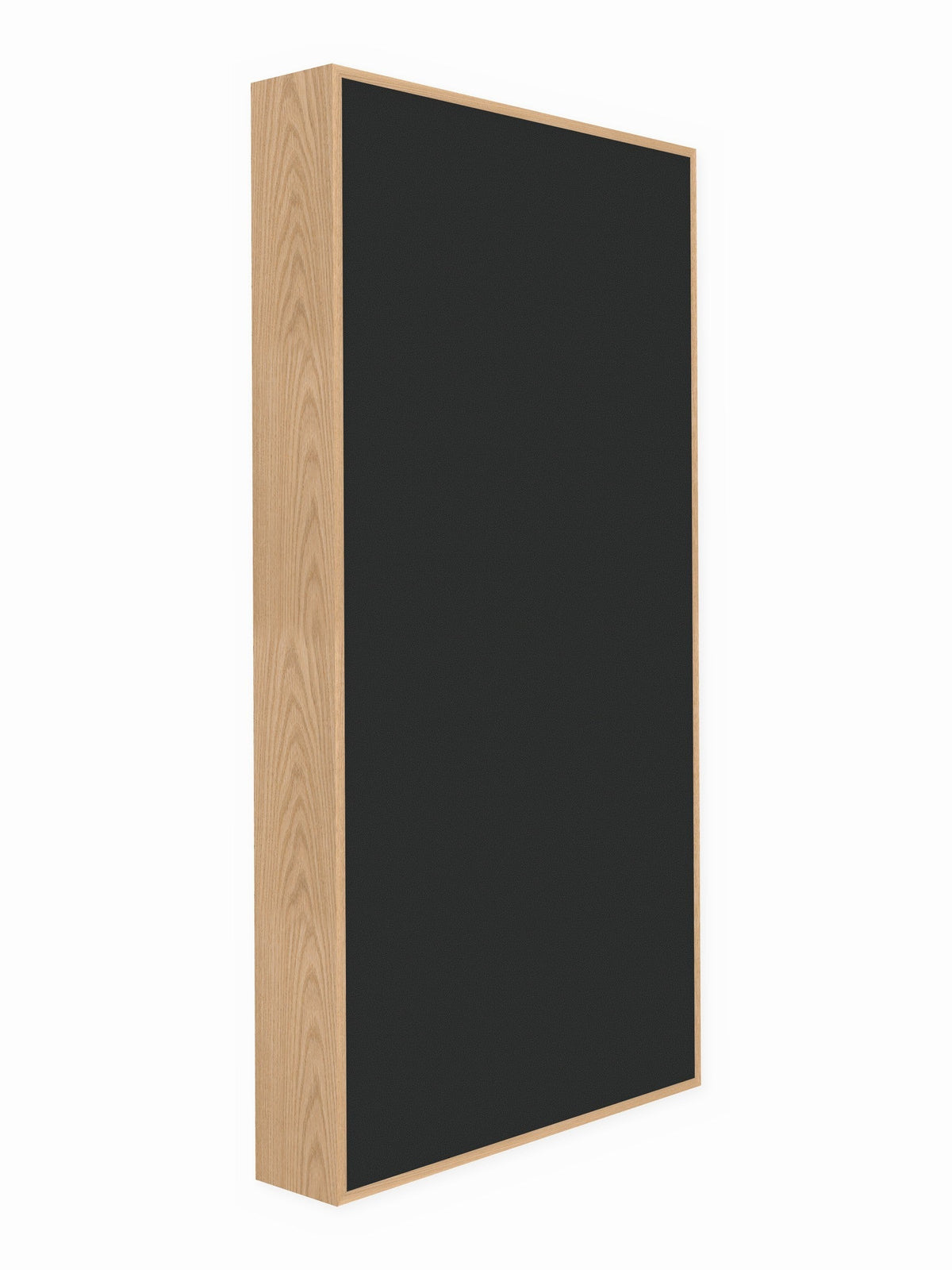 Red oak wood framed acoustic panel, 3 x 6 ft, Guilford of Maine Anchorage in Onyx