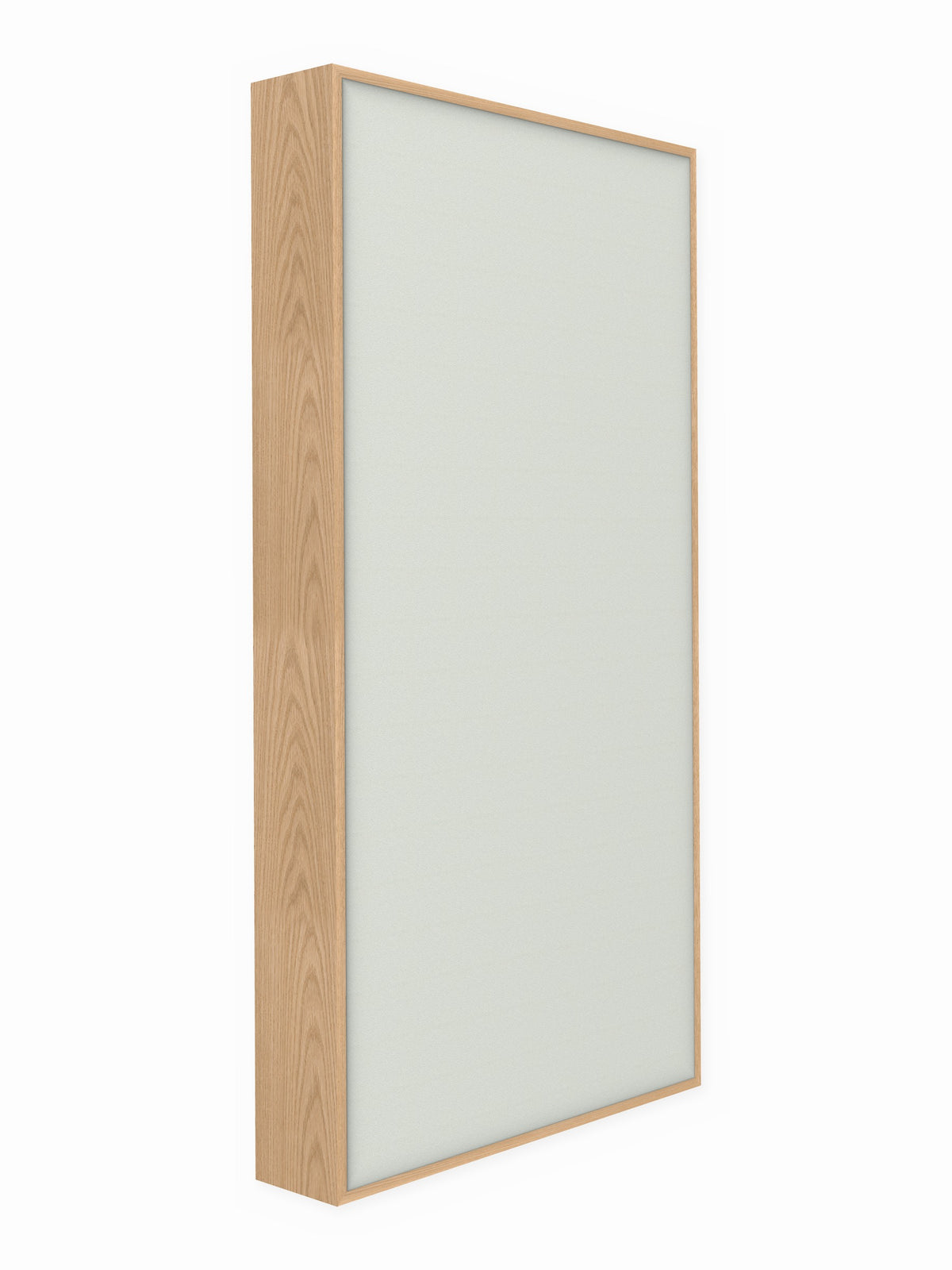 Red oak wood framed acoustic panel, 3 x 6 ft, Guilford of Maine Anchorage in Pearl