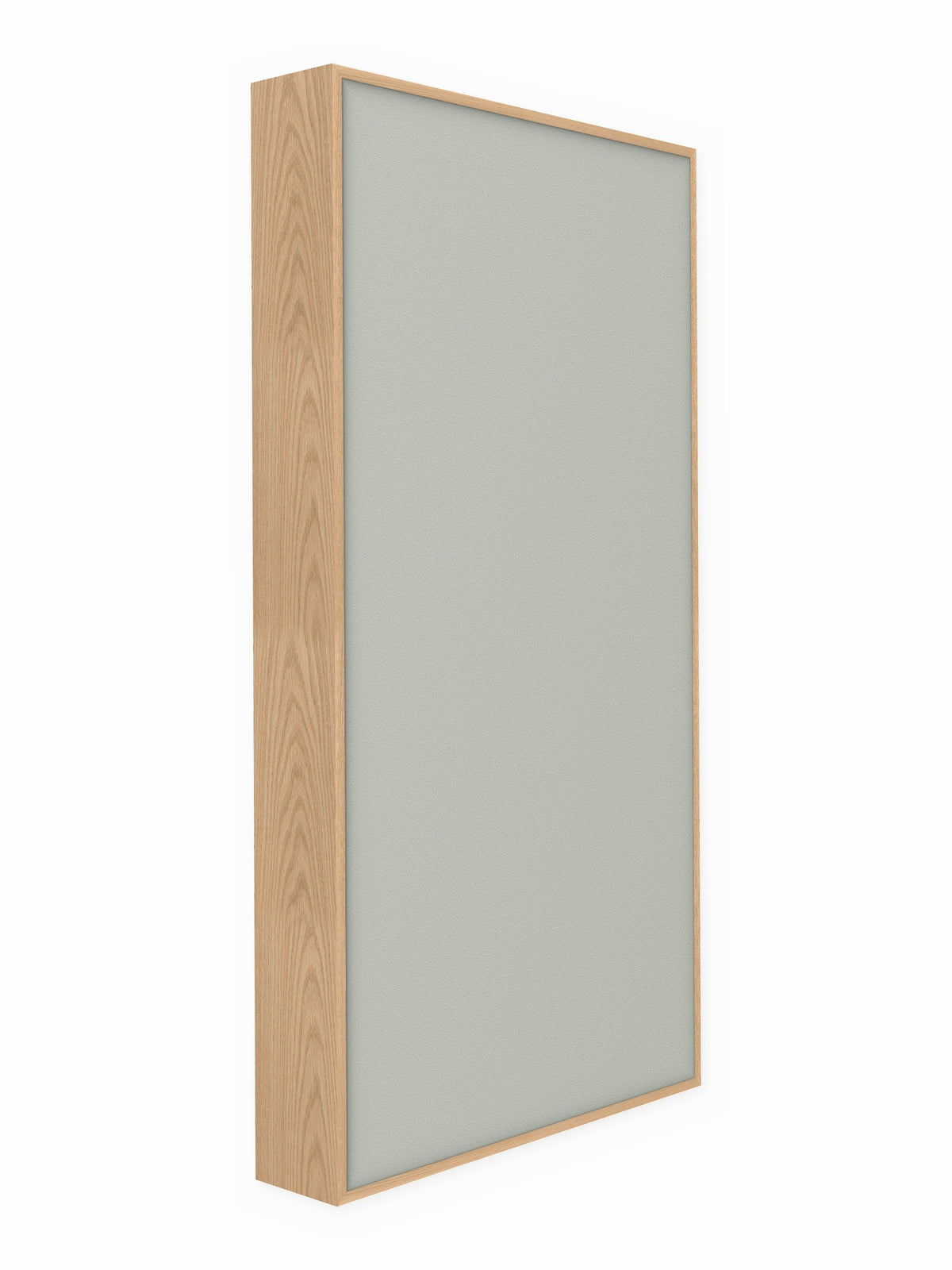 Red oak wood framed acoustic panel, 3 x 6 ft, Guilford of Maine Anchorage in Shadow