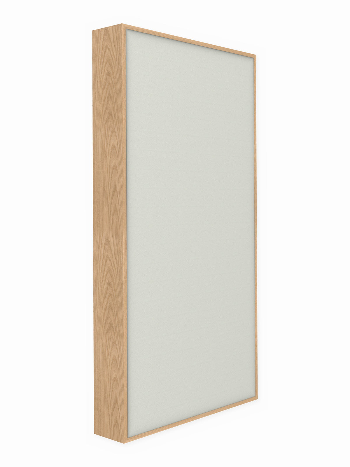 Red oak wood framed acoustic panel, 3 x 6 ft, Guilford of Maine Anchorage in Shell