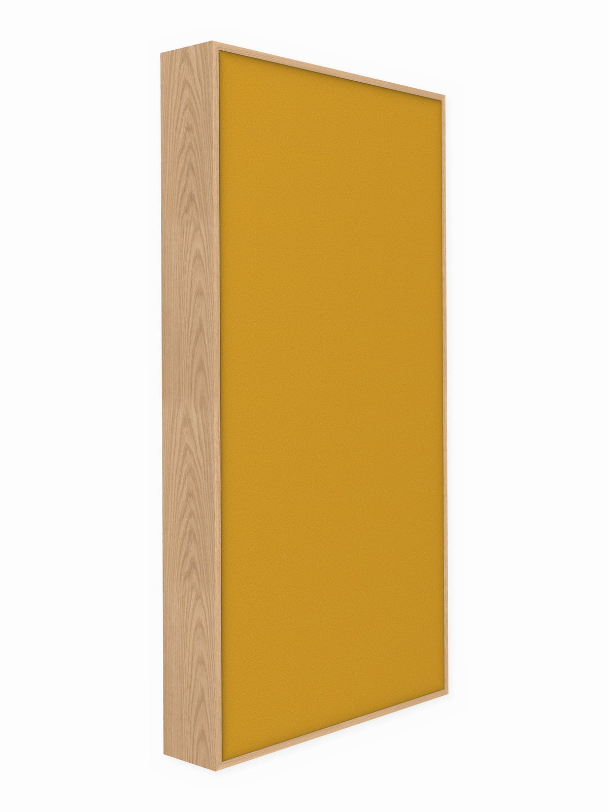 Red oak wood framed acoustic panel, 3 x 6 ft, Guilford of Maine Anchorage in Sunshine