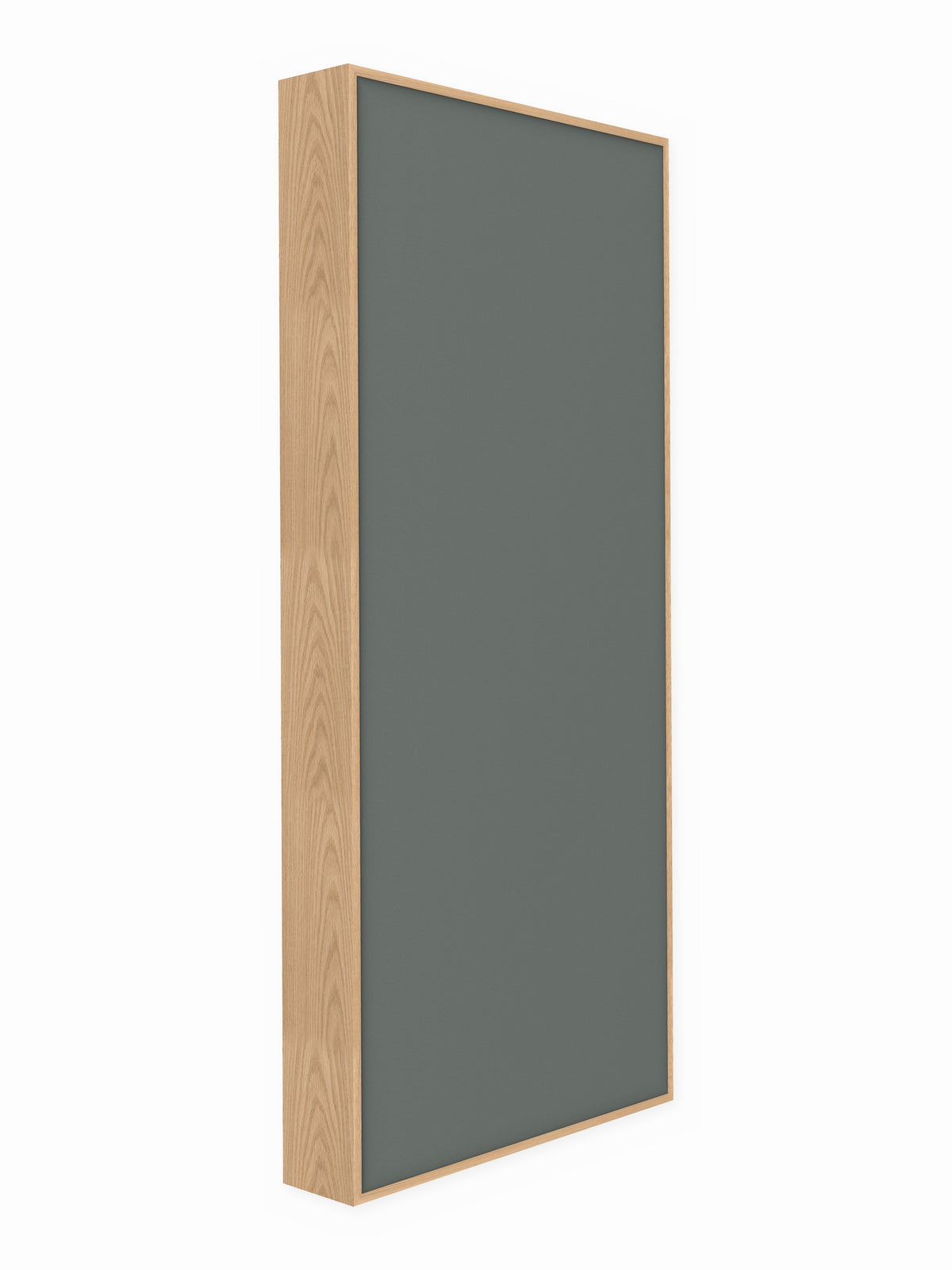 Red oak wood framed acoustic panel, 3 x 7 ft, Guilford of Maine Anchorage in Asteroid