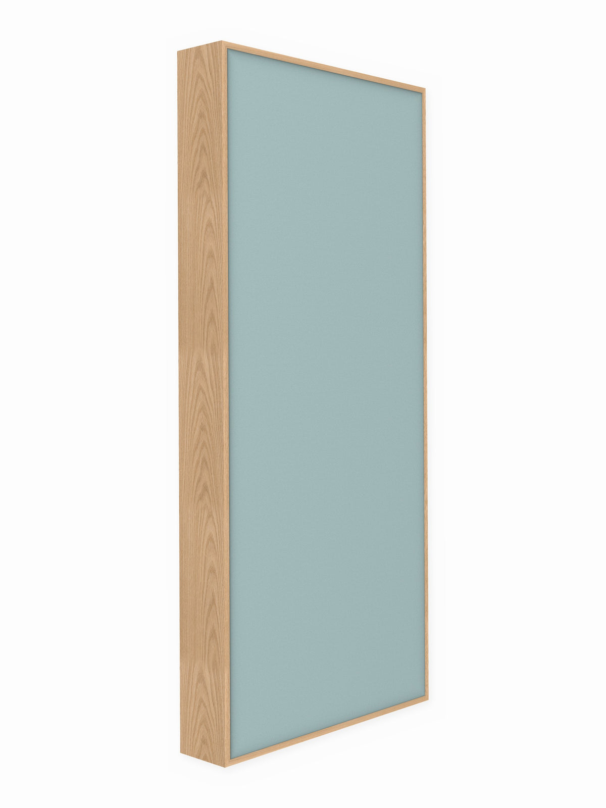 Red oak wood framed acoustic panel, 3 x 7 ft, Guilford of Maine Anchorage in Breeze