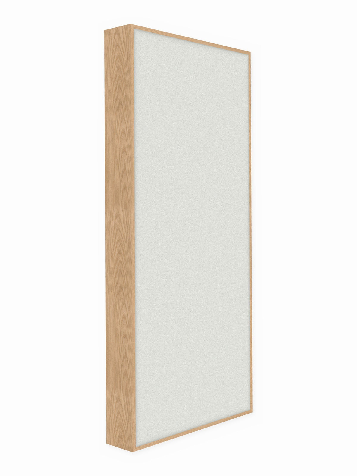 Red oak wood framed acoustic panel, 3 x 7 ft, Guilford of Maine Anchorage in Drift