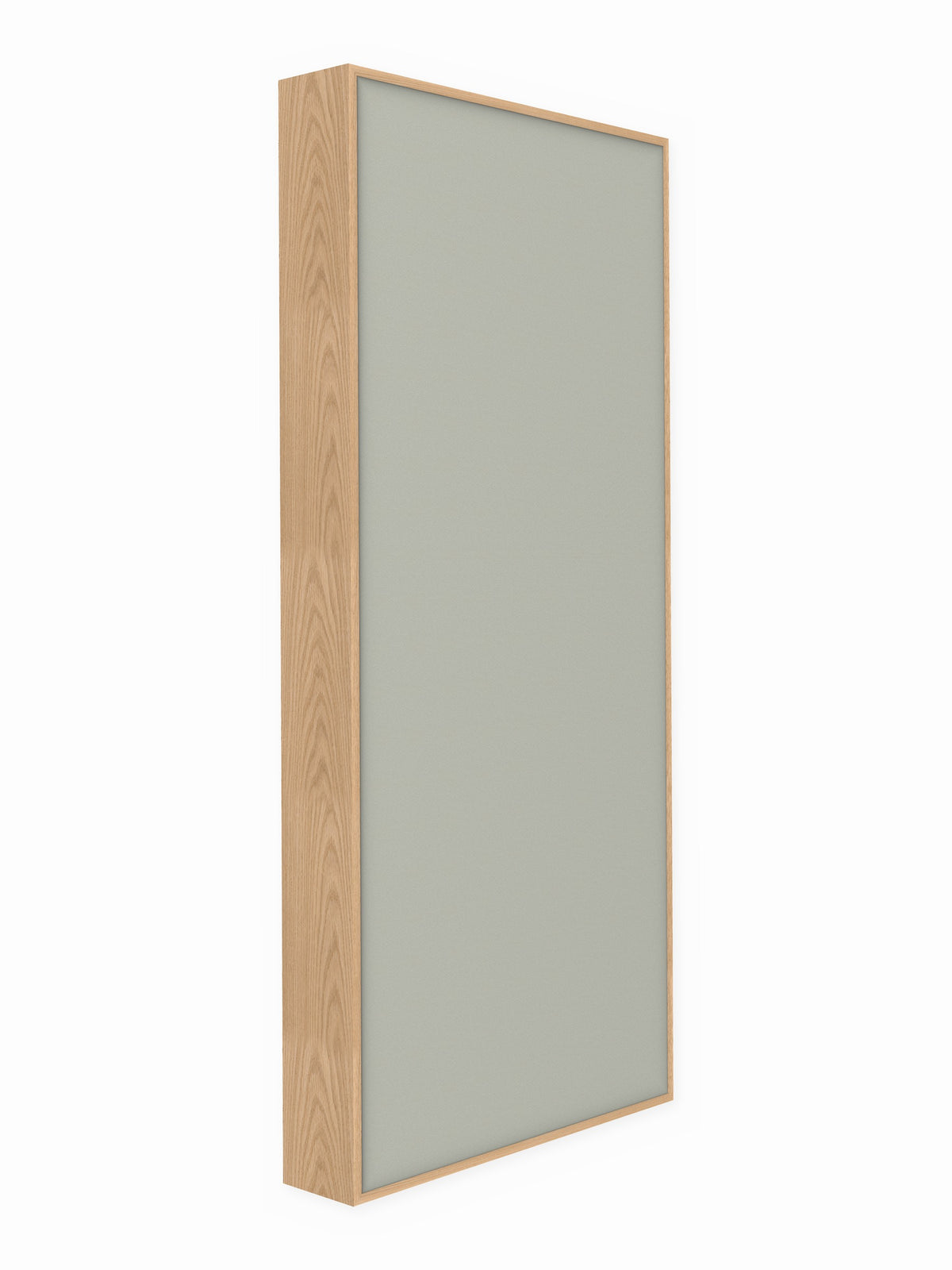 Red oak wood framed acoustic panel, 3 x 7 ft, Guilford of Maine Anchorage in Dune