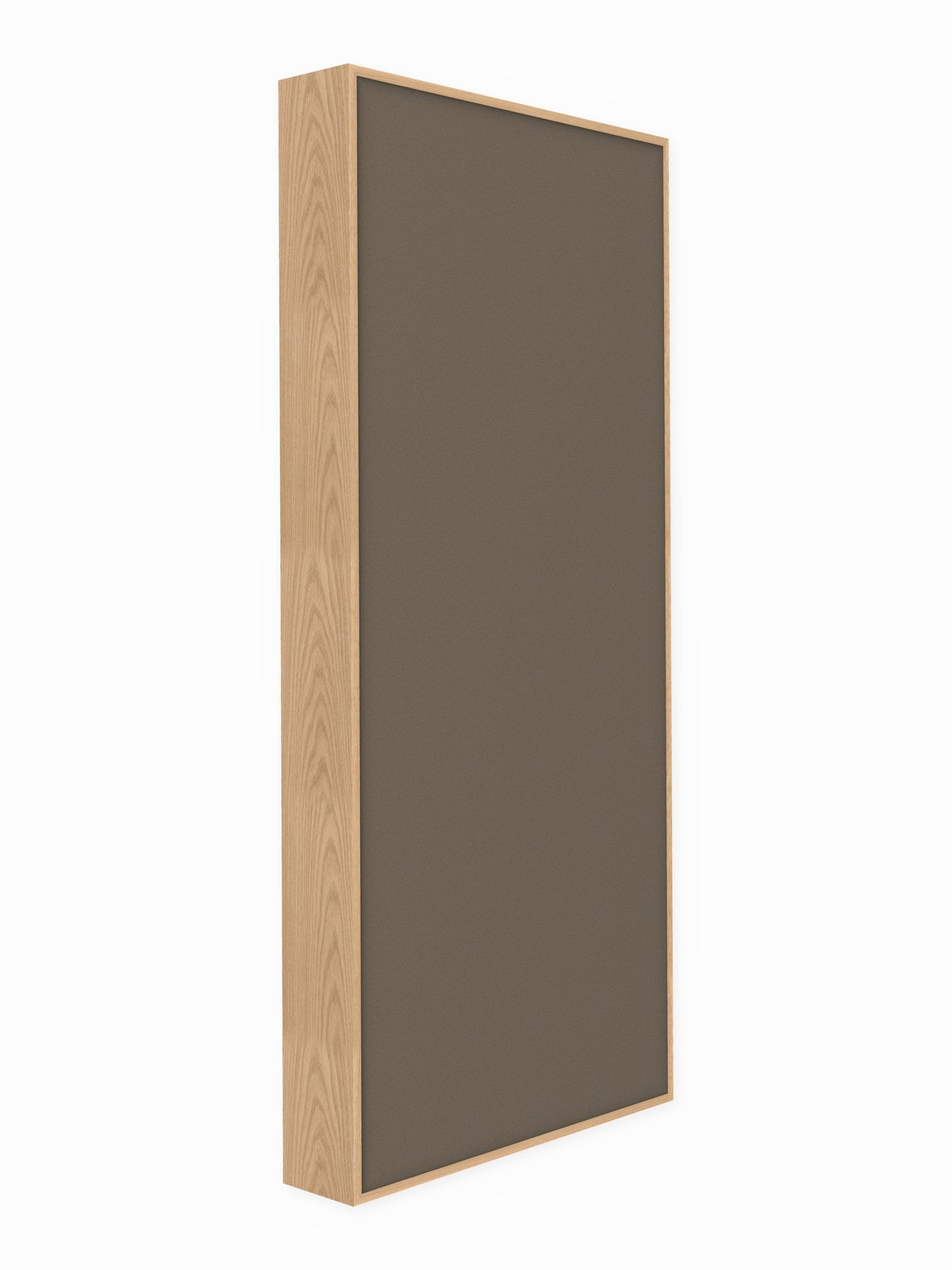 Red oak wood framed acoustic panel, 3 x 7 ft, Guilford of Maine Anchorage in Goose