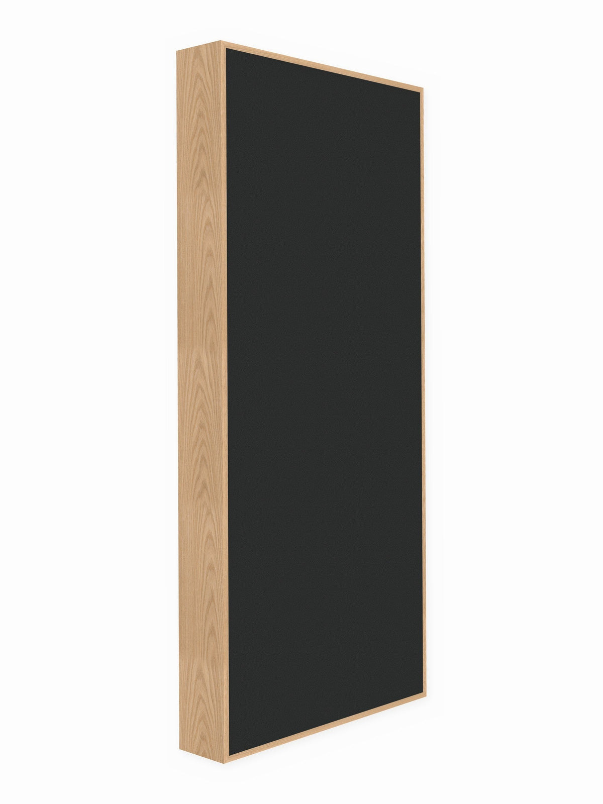 Red oak wood framed acoustic panel, 3 x 7 ft, Guilford of Maine Anchorage in Onyx