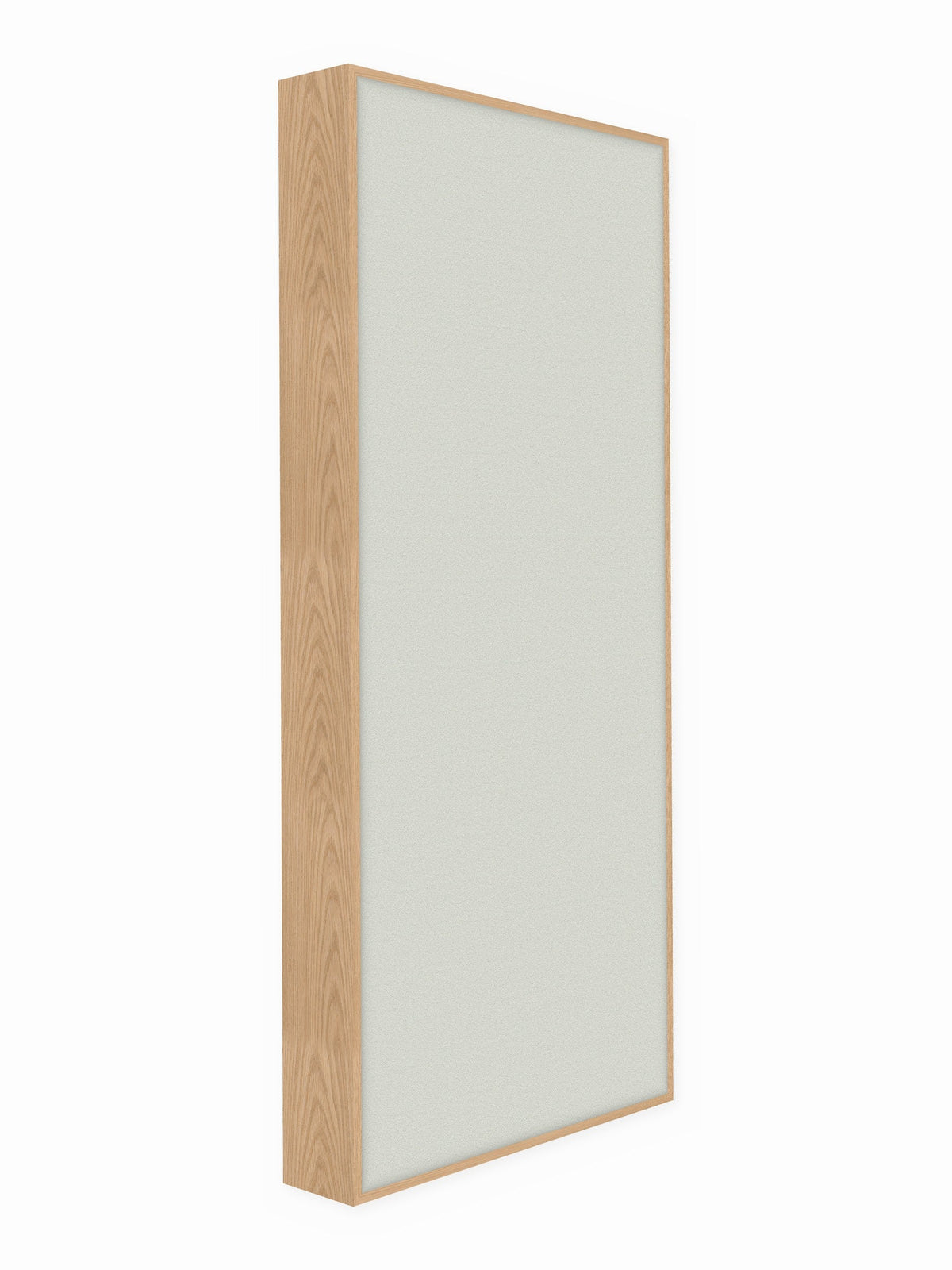 Red oak wood framed acoustic panel, 3 x 7 ft, Guilford of Maine Anchorage in Shell