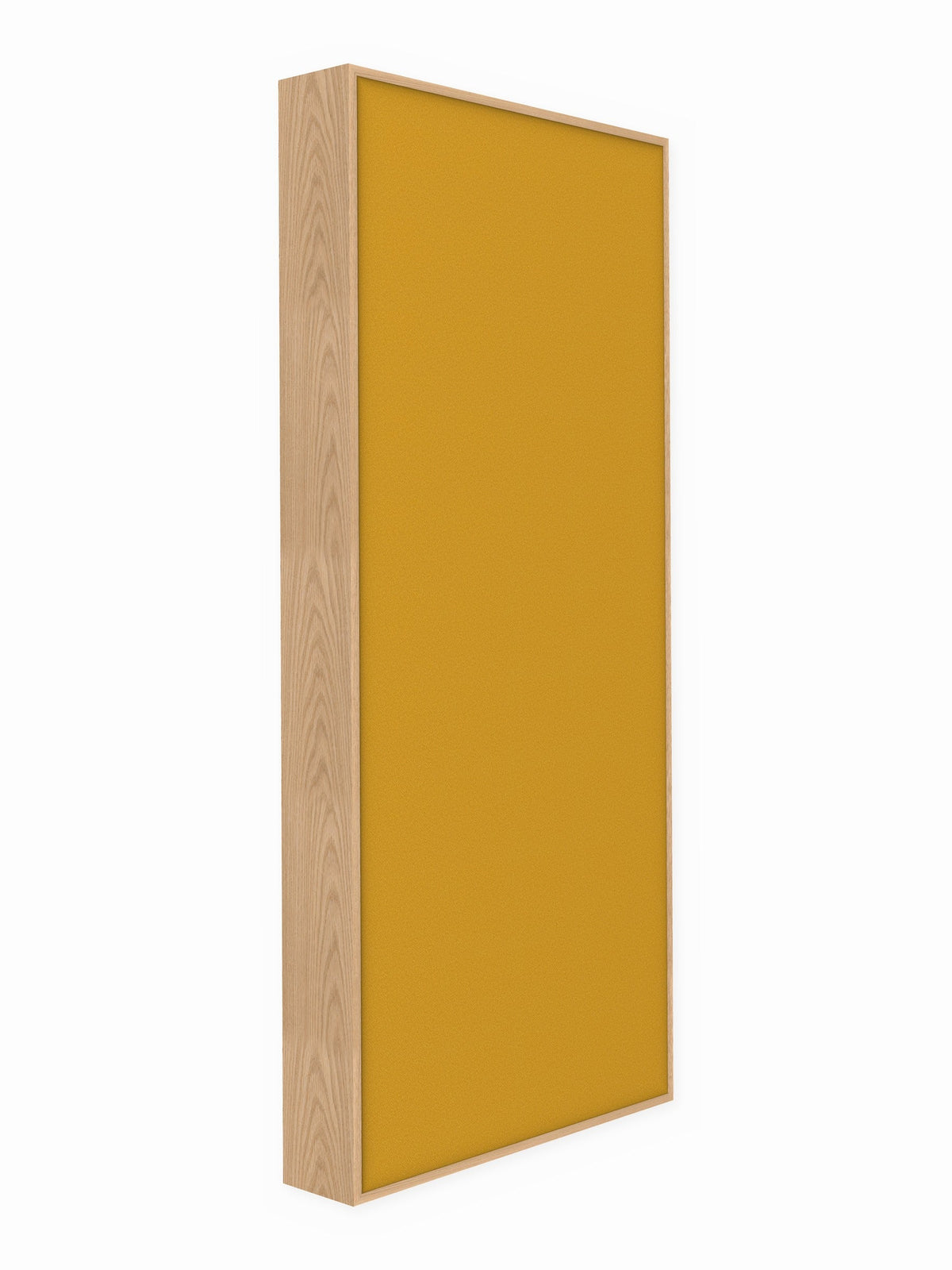 Red oak wood framed acoustic panel, 3 x 7 ft, Guilford of Maine Anchorage in Sunshine