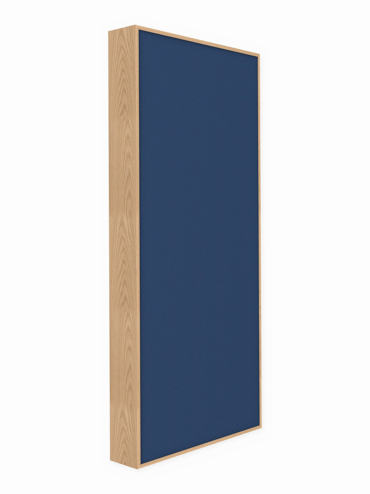 Red oak wood framed acoustic panel, 3 x 7 ft, Guilford of Maine Anchorage in Thistle