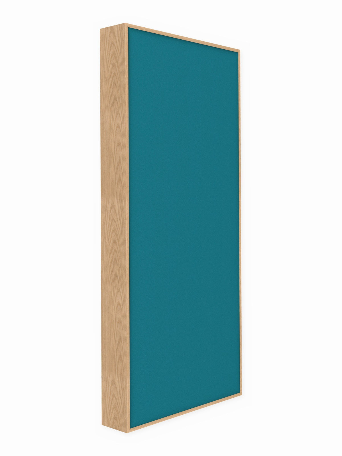 Red oak wood framed acoustic panel, 3 x 7 ft, Guilford of Maine Anchorage in Waterfall