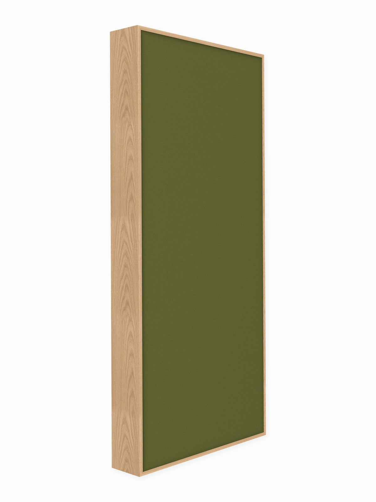 Red oak wood framed acoustic panel, 3 x 7 ft, Guilford of Maine Anchorage in Willow