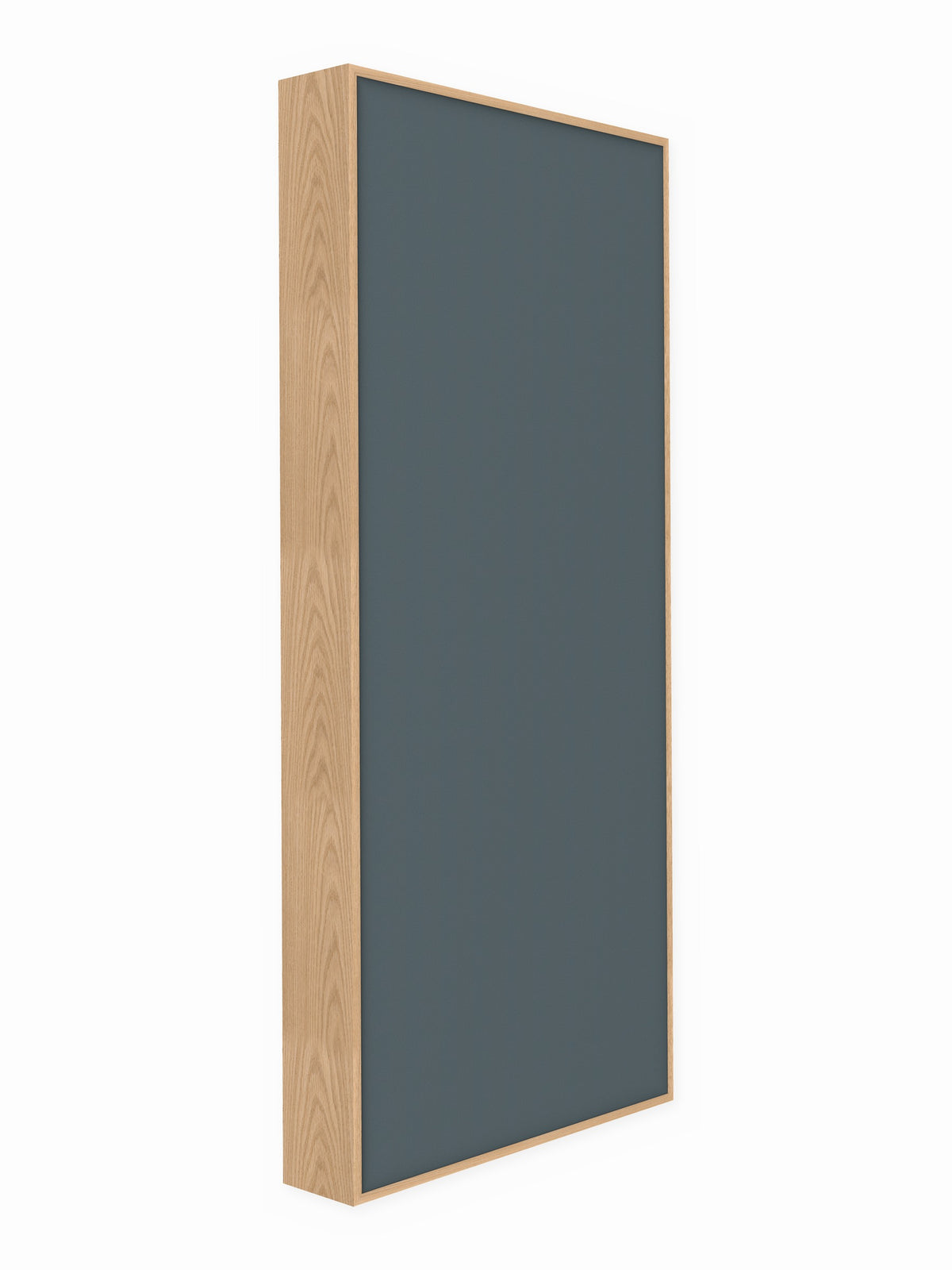 Red oak wood framed acoustic panel, 3 x 7 ft, Guilford of Maine Anchorage in Wolf