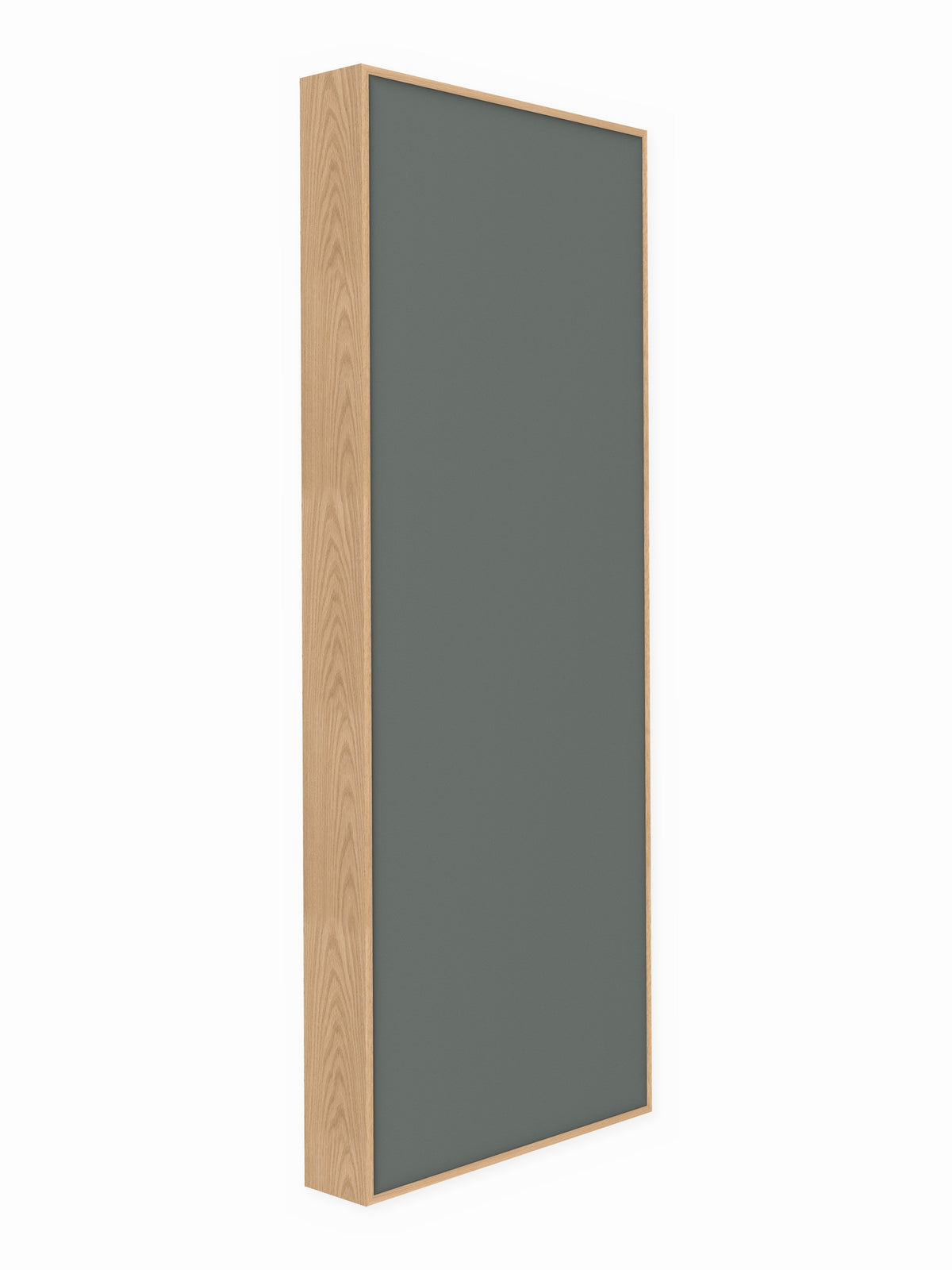 Red oak wood framed acoustic panel, 3 x 8 ft, Guilford of Maine Anchorage in Asteroid