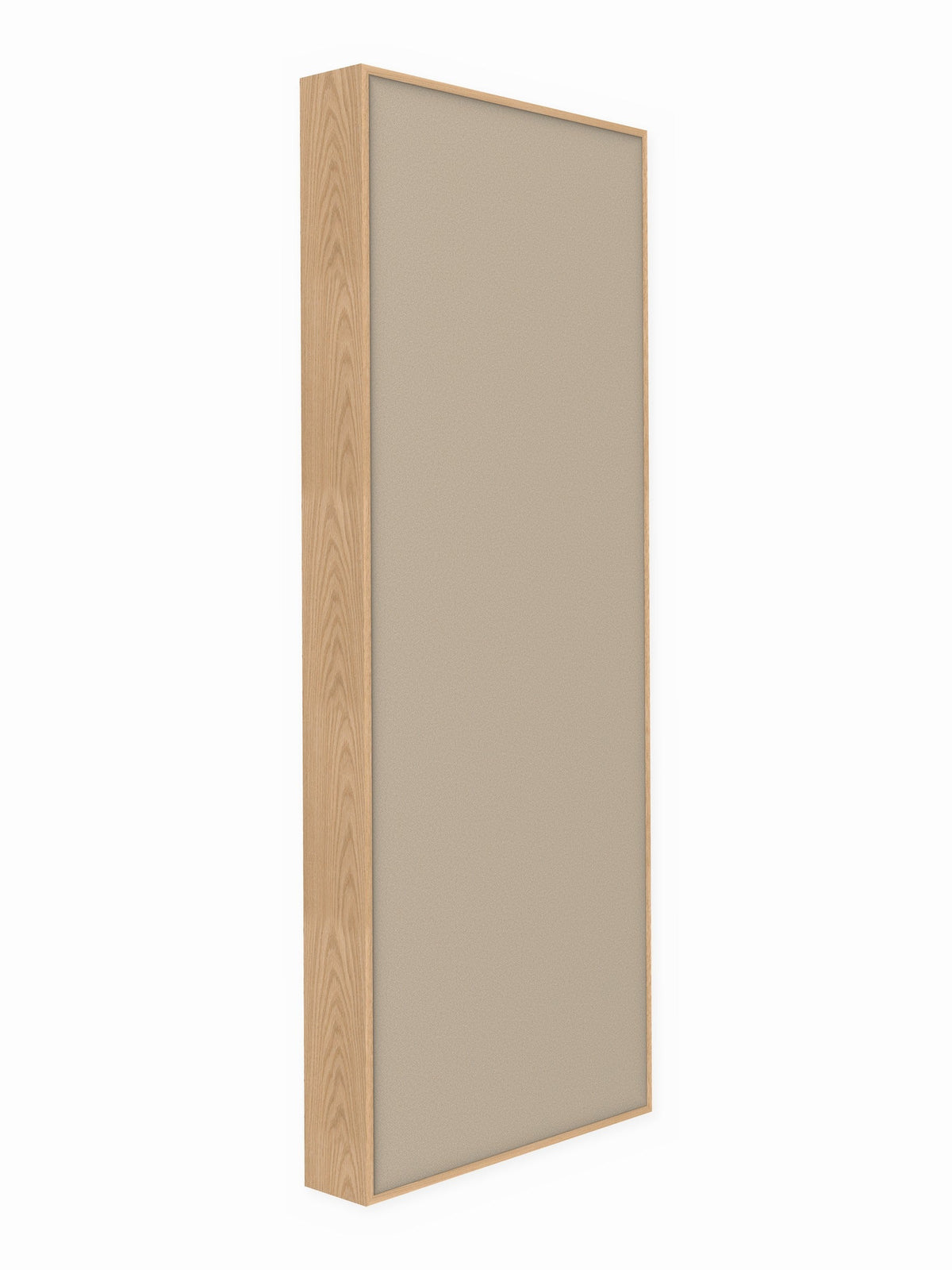Red oak wood framed acoustic panel, 3 x 8 ft, Guilford of Maine Anchorage in Birch