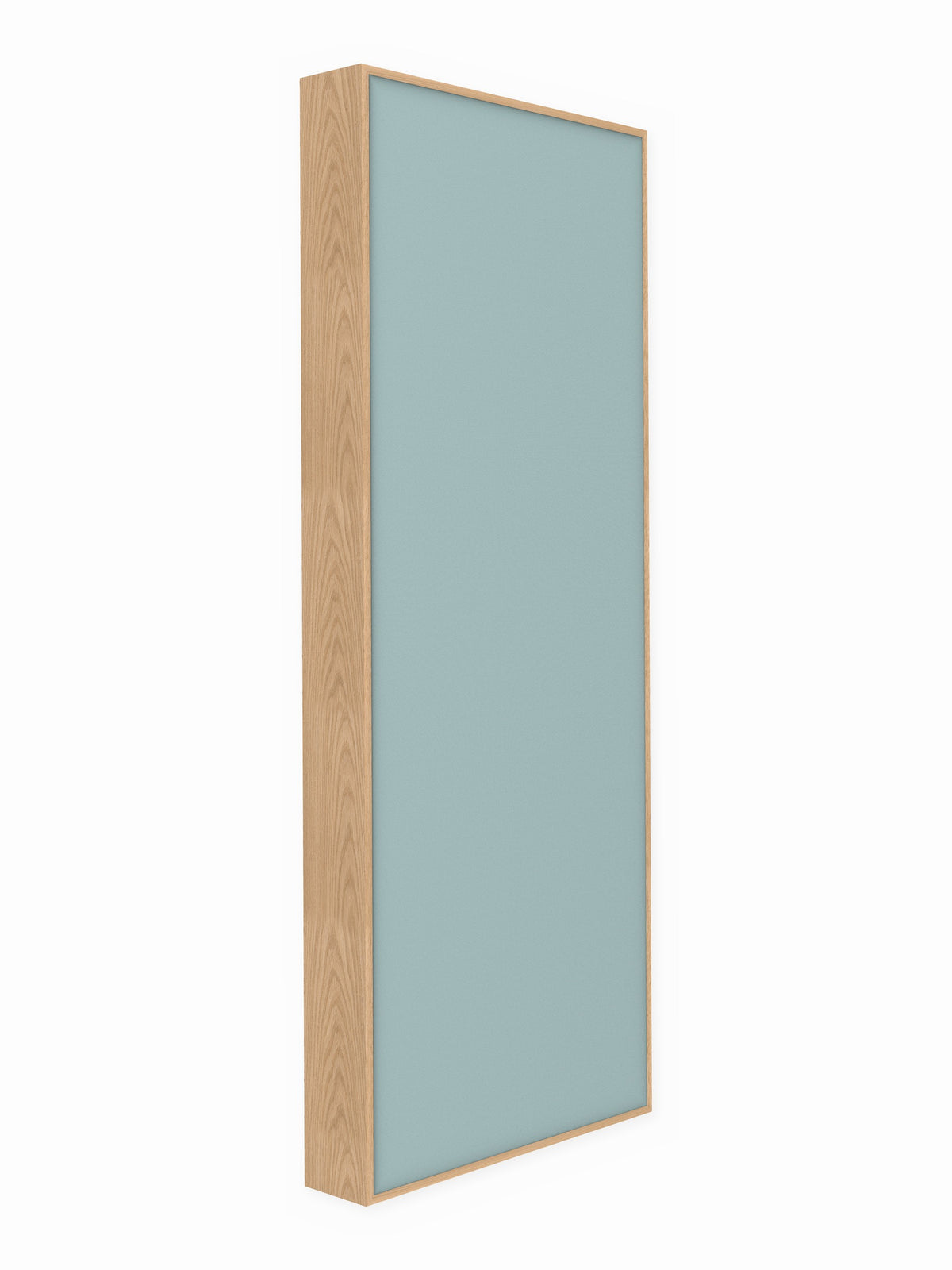 Red oak wood framed acoustic panel, 3 x 8 ft, Guilford of Maine Anchorage in Breeze
