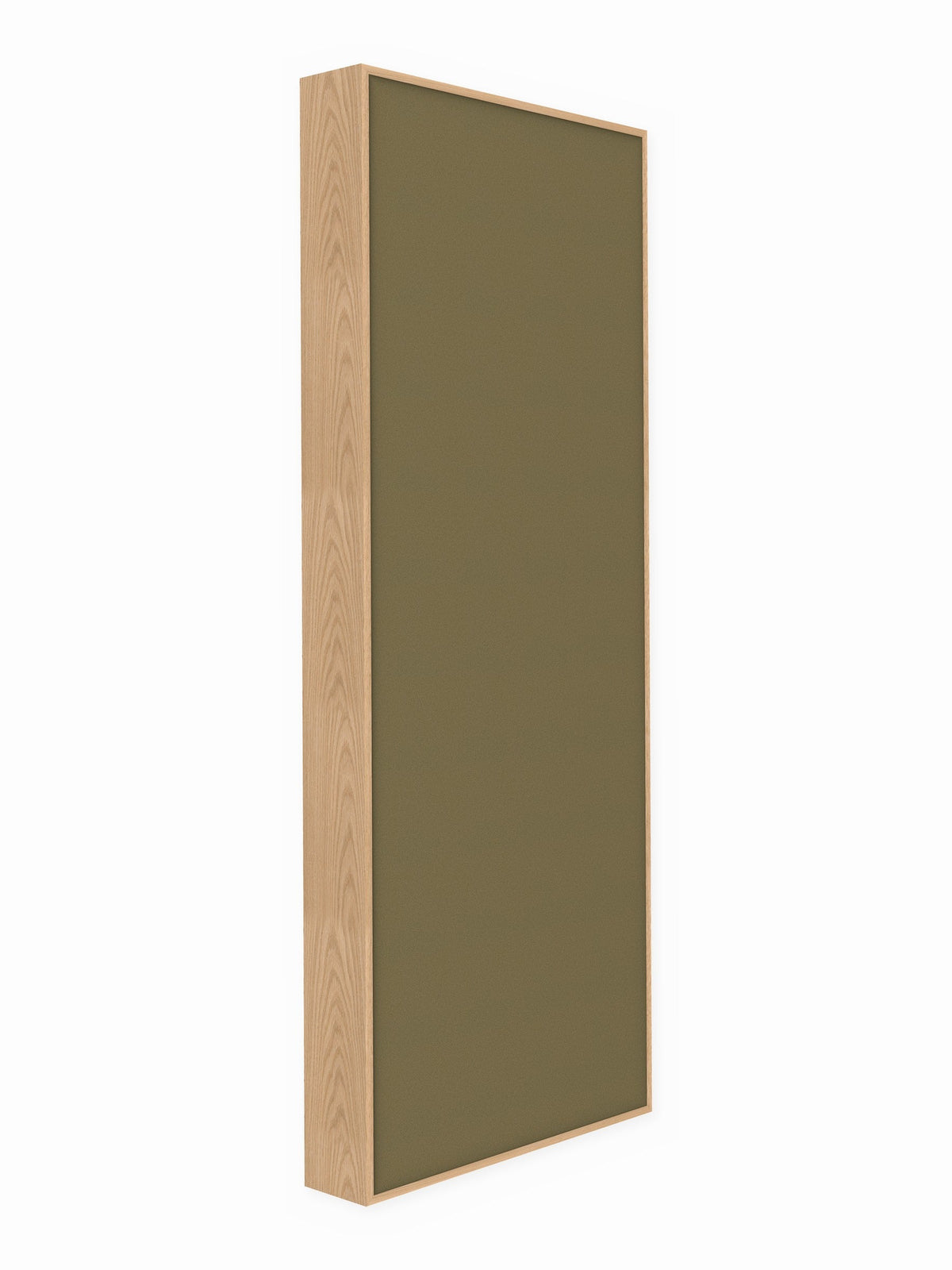 Red oak wood framed acoustic panel, 3 x 8 ft, Guilford of Maine Anchorage in Cumin