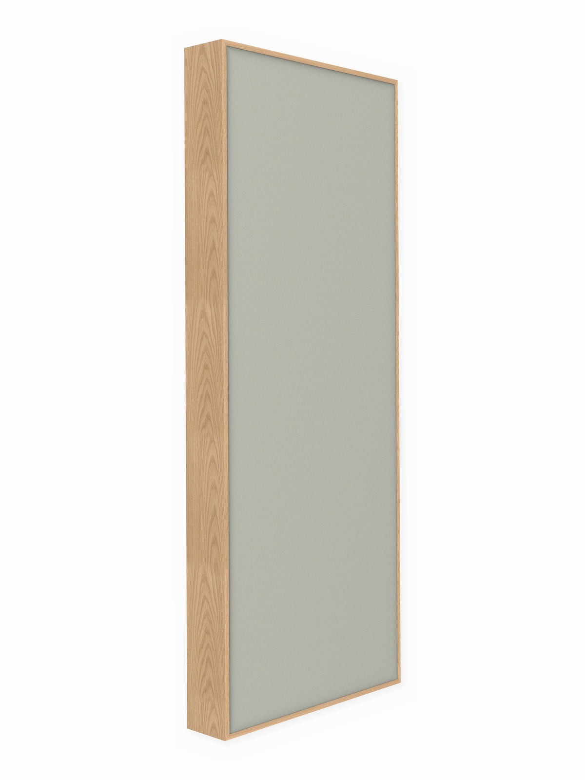 Red oak wood framed acoustic panel, 3 x 8 ft, Guilford of Maine Anchorage in Dune