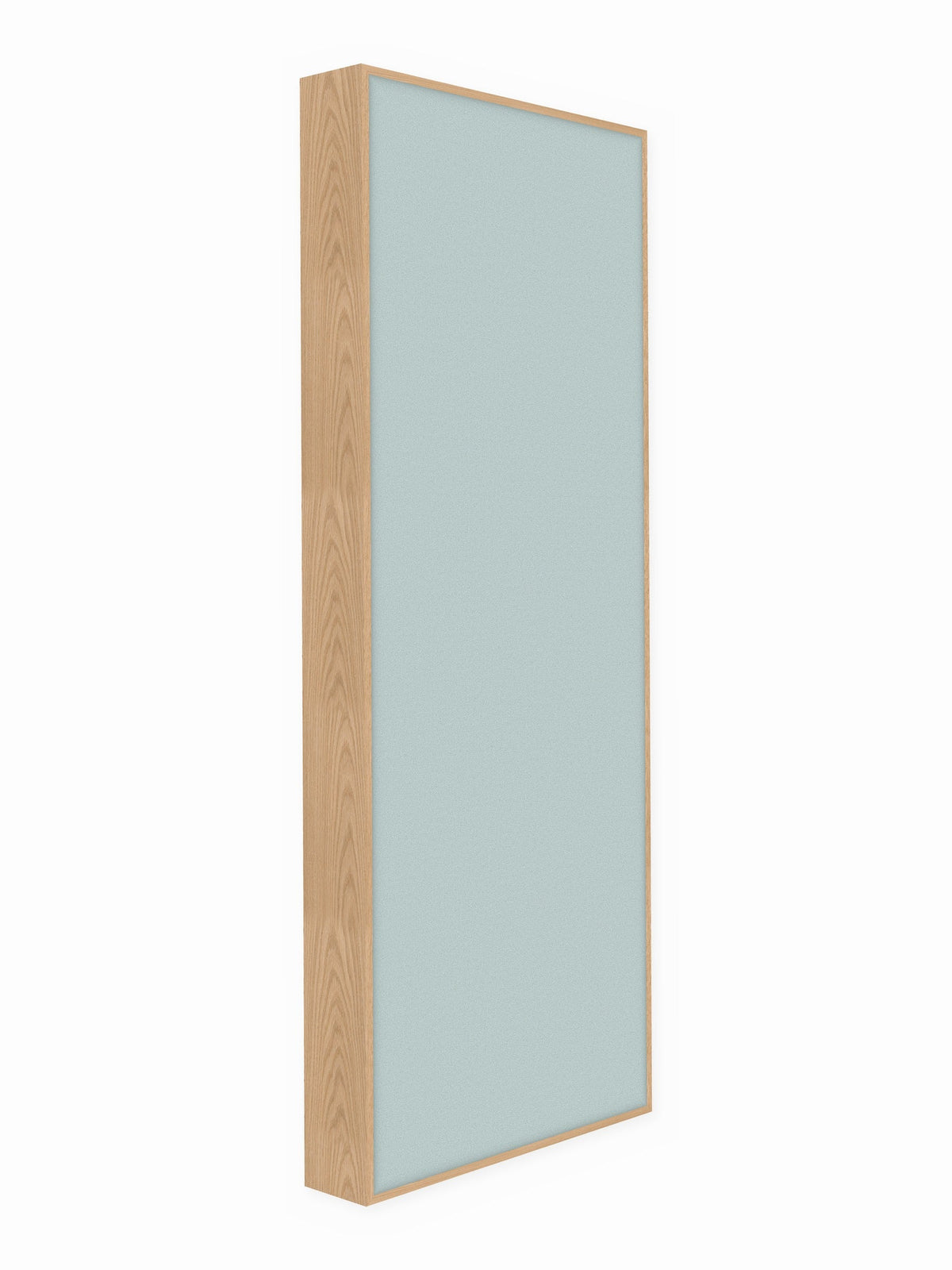 Red oak wood framed acoustic panel, 3 x 8 ft, Guilford of Maine Anchorage in Foam