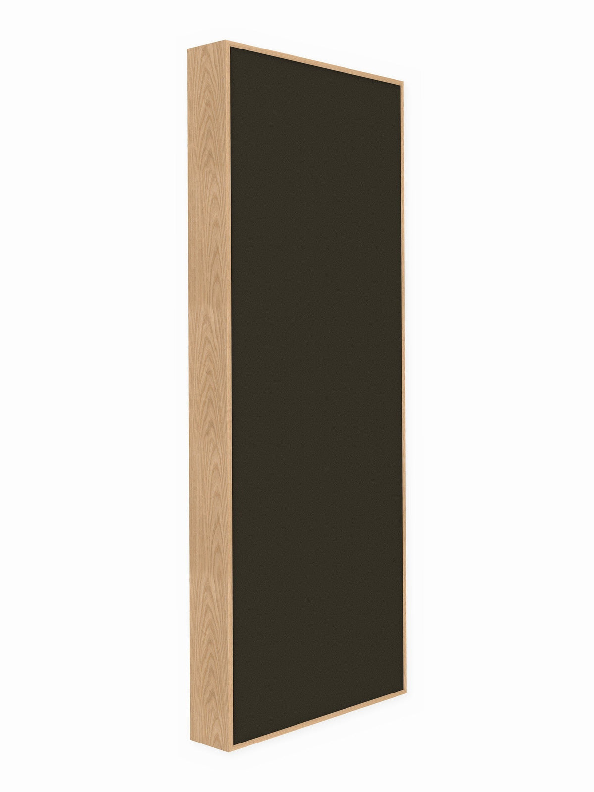 Red oak wood framed acoustic panel, 3 x 8 ft, Guilford of Maine Anchorage in Fossil