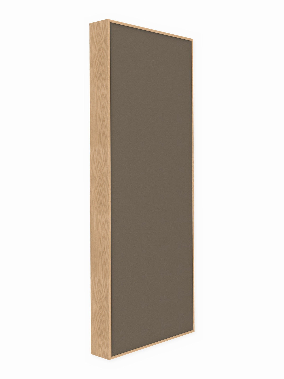 Red oak wood framed acoustic panel, 3 x 8 ft, Guilford of Maine Anchorage in Goose