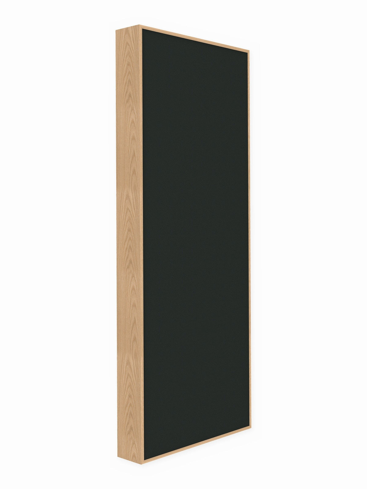 Red oak wood framed acoustic panel, 3 x 8 ft, Guilford of Maine Anchorage in Graphite