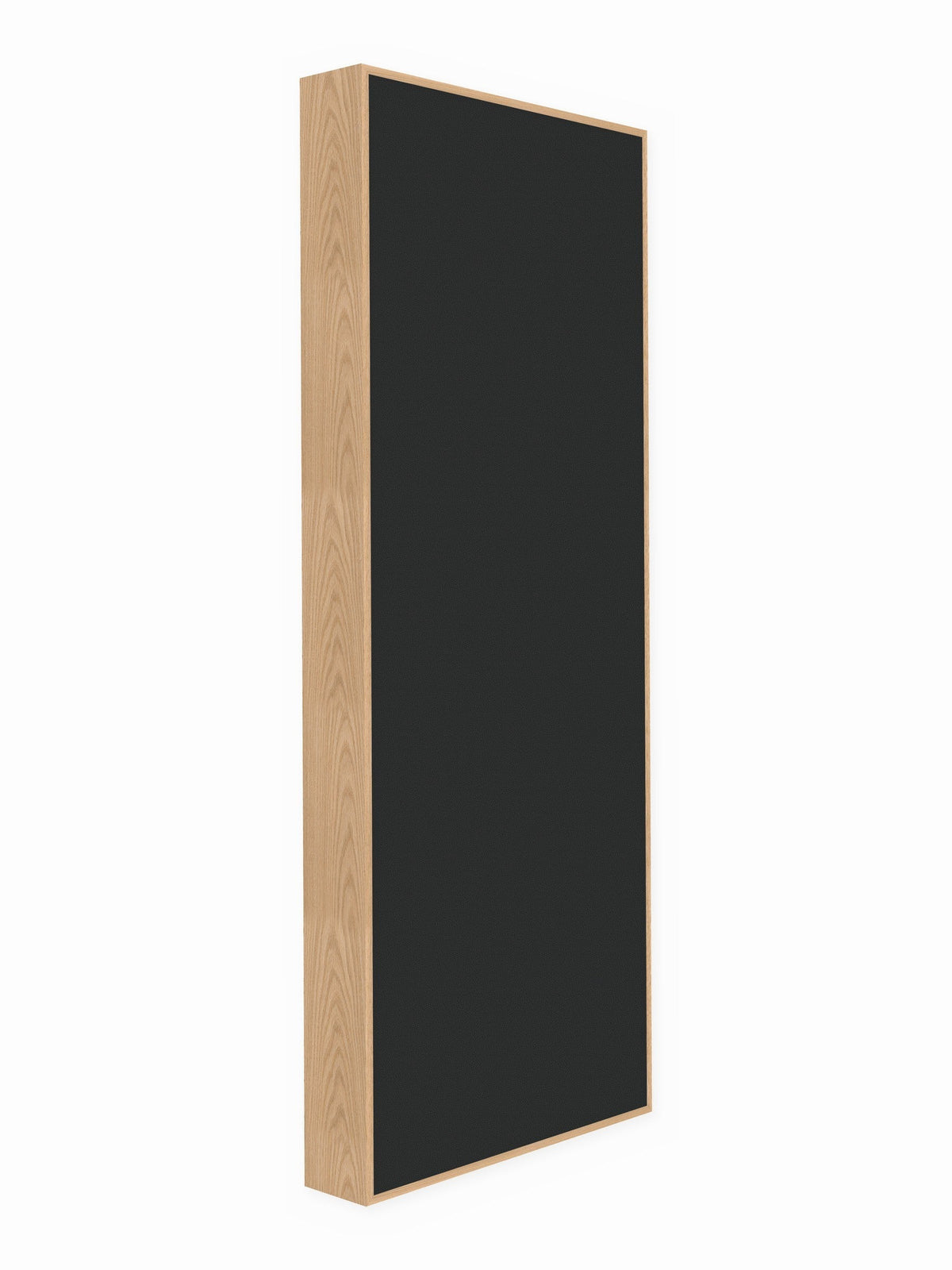 Red oak wood framed acoustic panel, 3 x 8 ft, Guilford of Maine Anchorage in Onyx